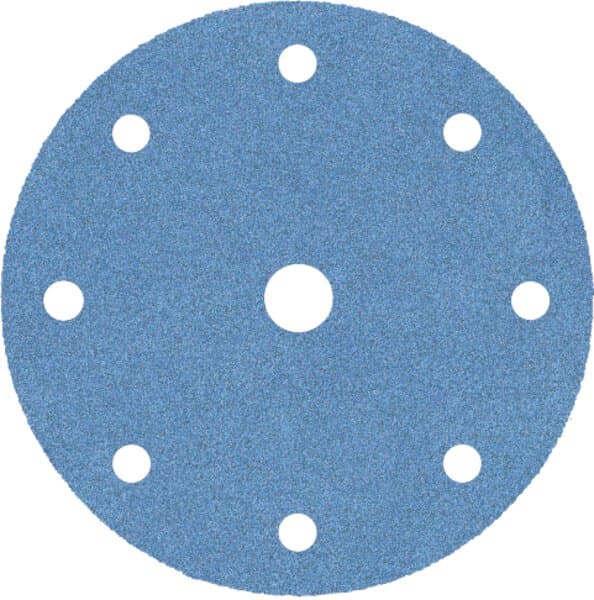 Klingspor Schleifscheiben 150 mm | z.B. für Festool Rotex RO 150 mit Multi-Jetstream MJ2 | 17 Loch (8+8+1) | Scheibentyp & Körnung wählbar