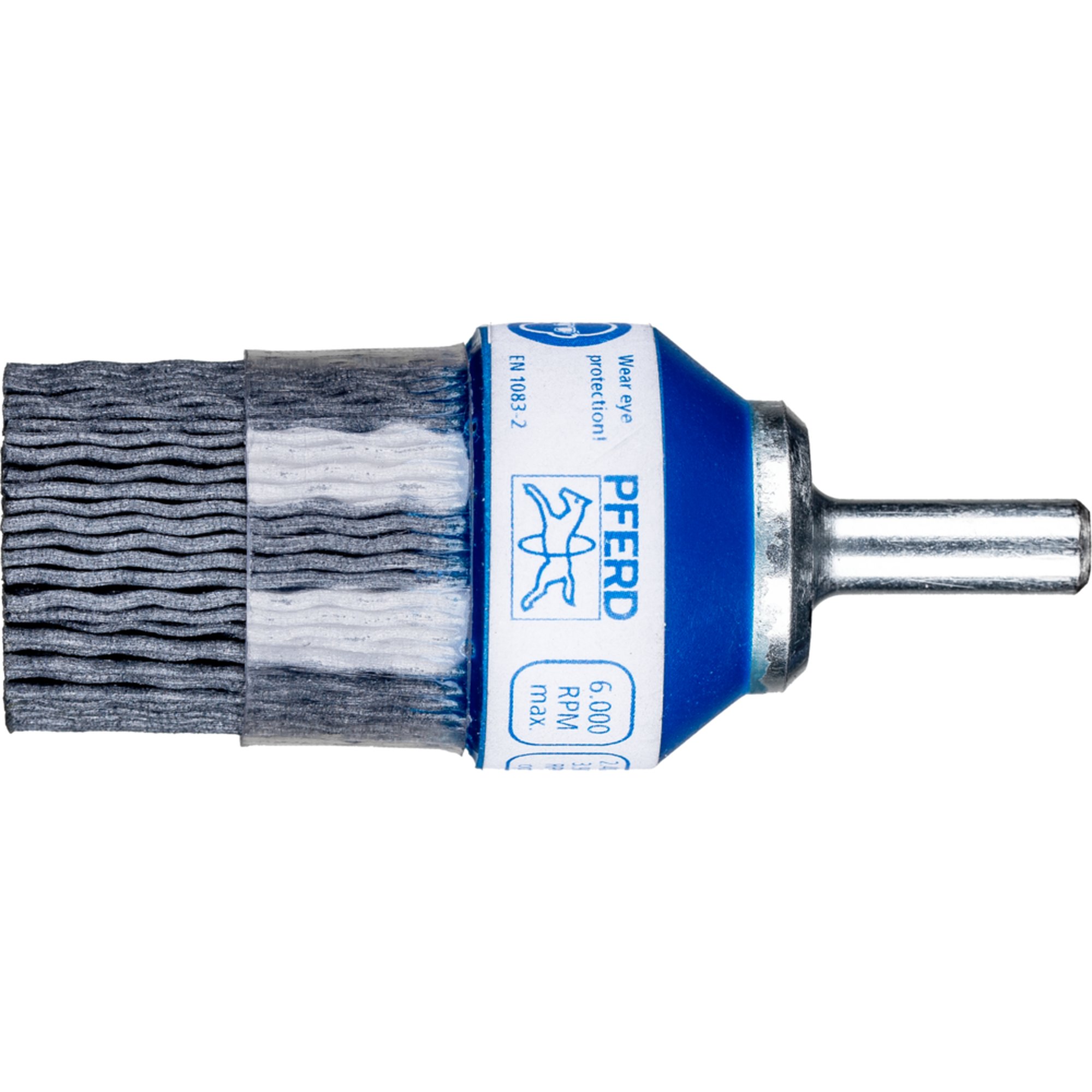 PFERD Pinselbürste mit Plastikkörper und Stützring PBUPR 2528/6 SiC 120 1,00