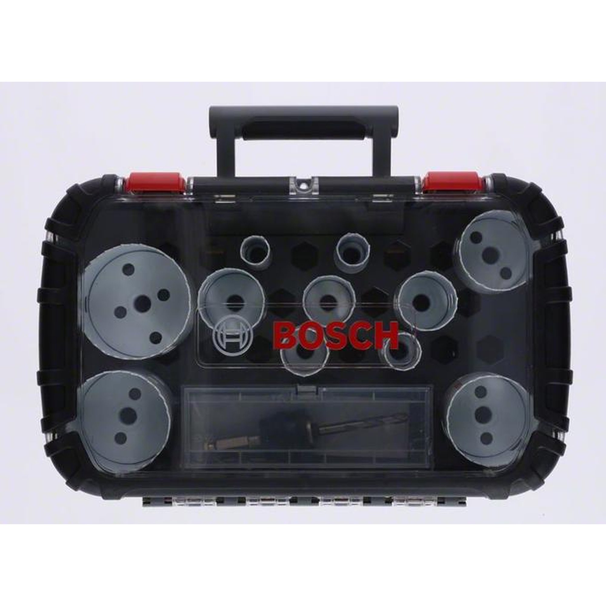 BOSCH Lochsägen-Set Progressor für Holz und Metall, 14-teiliges Universalset, Ø 20-76 mm