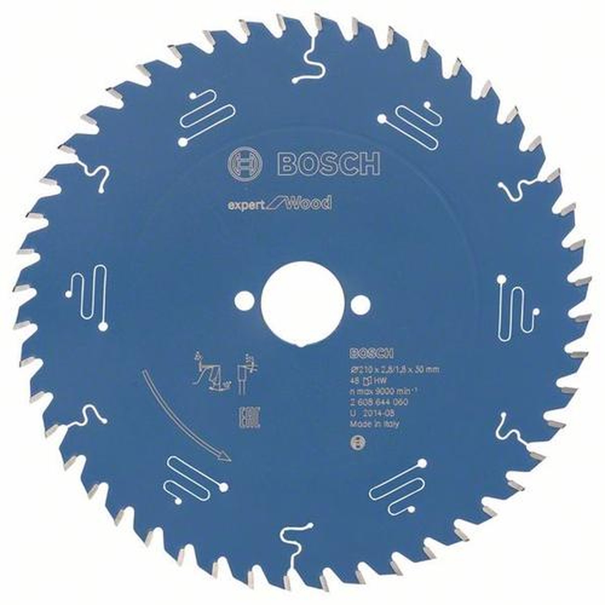 BOSCH Kreissägeblatt Expert für Holz, Ø 210 mm, 48 Zähne