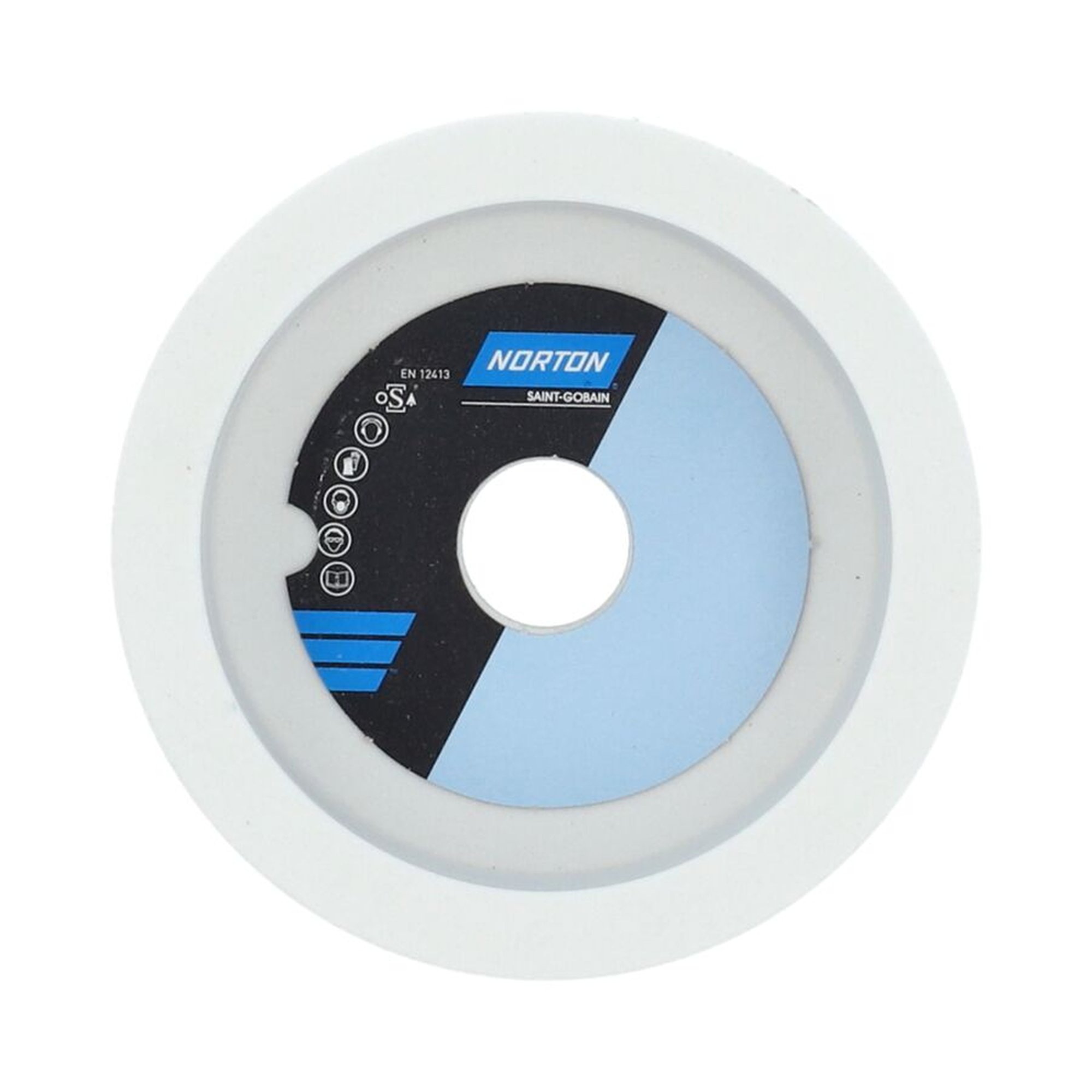 2 x Norton Schleiftopf zylindrisch 100x50x20 38A 120 IVS3 für präzises Schleifen