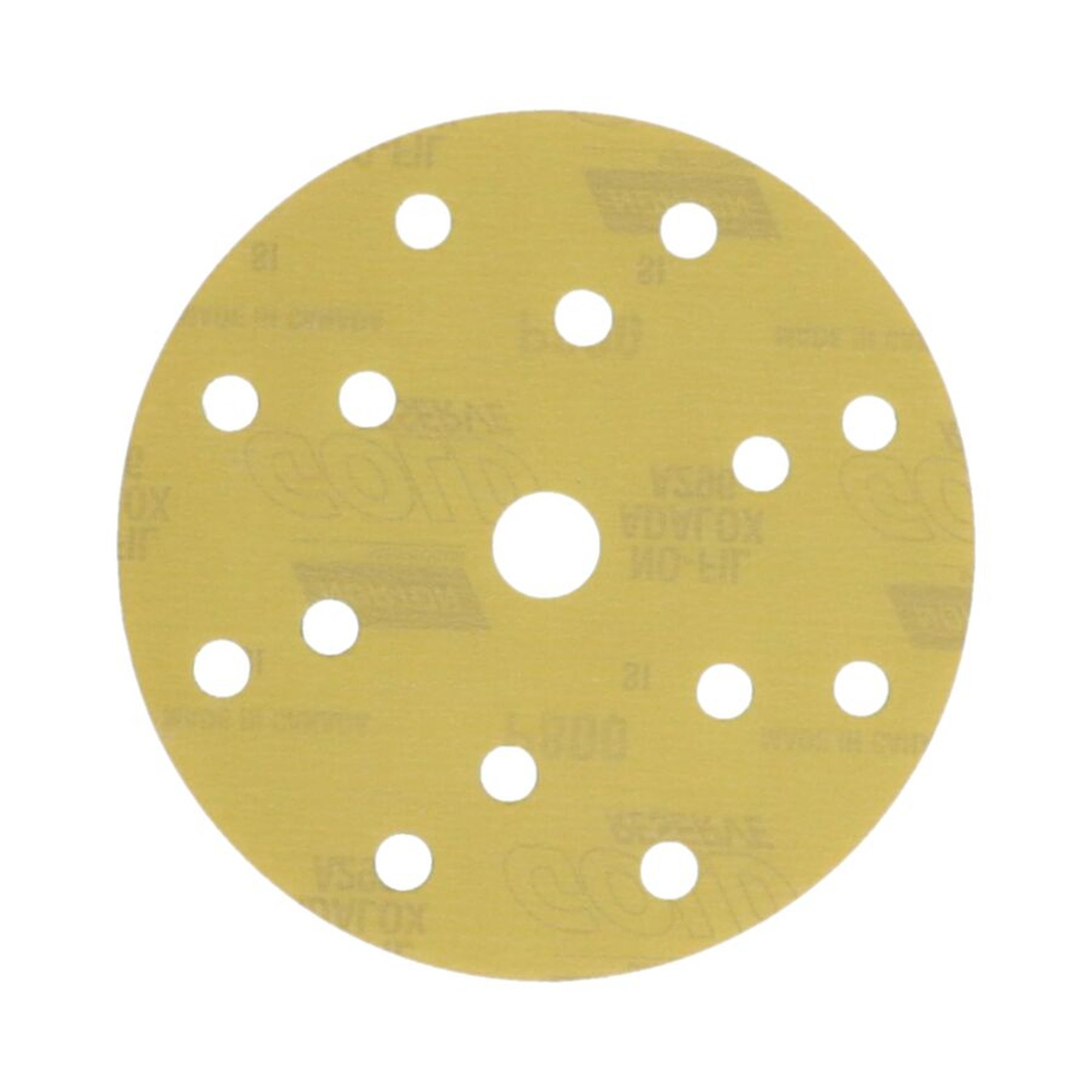 Norton GOLD RESERVE Anti-Zusetzen Schaumstoffunterlage Klett 150x18mm K800 14+1-Loch