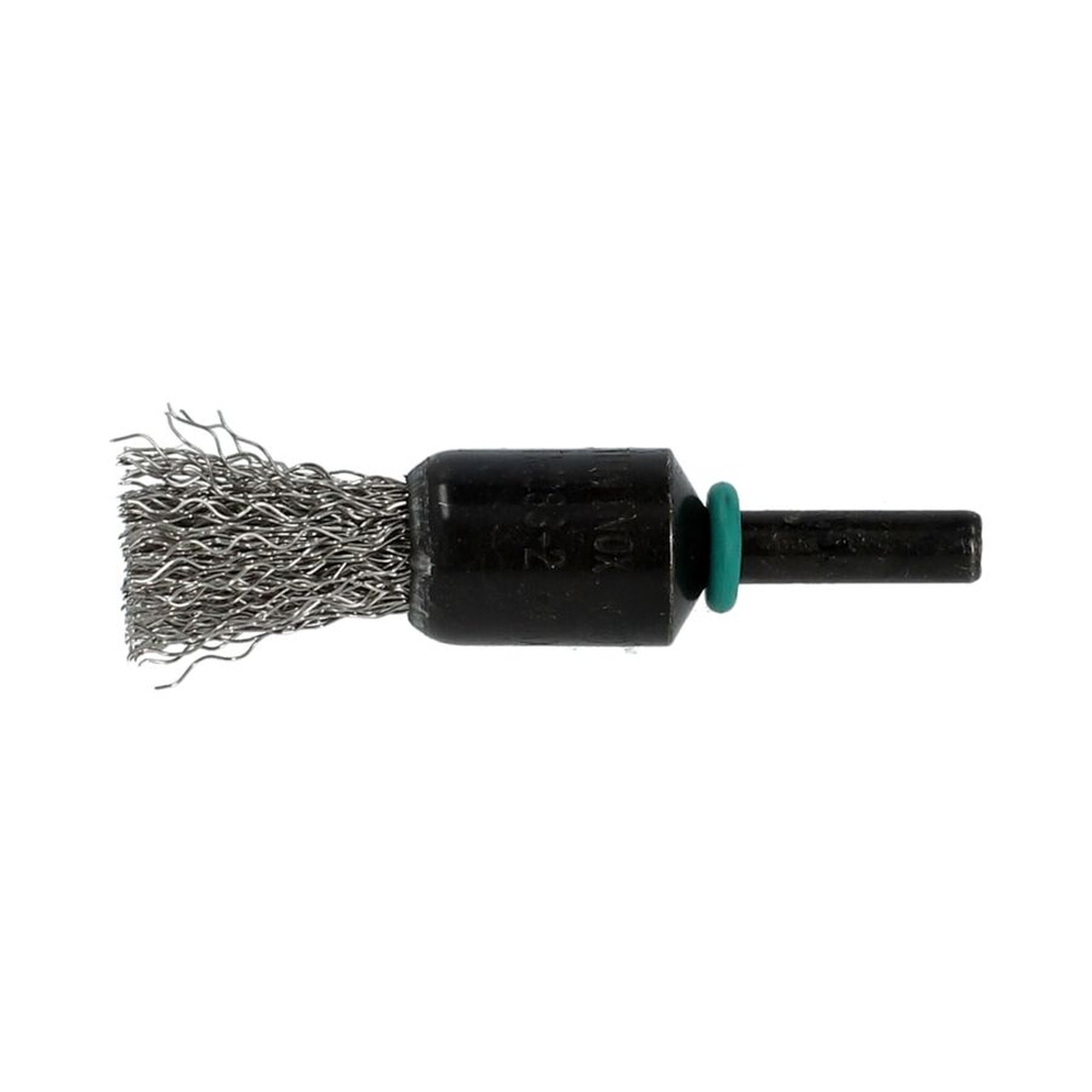 12 x Norton Drahtbürste gewellt Edelstahl ENB 17 65 6 0,30 T22 Auf Schaft montiert