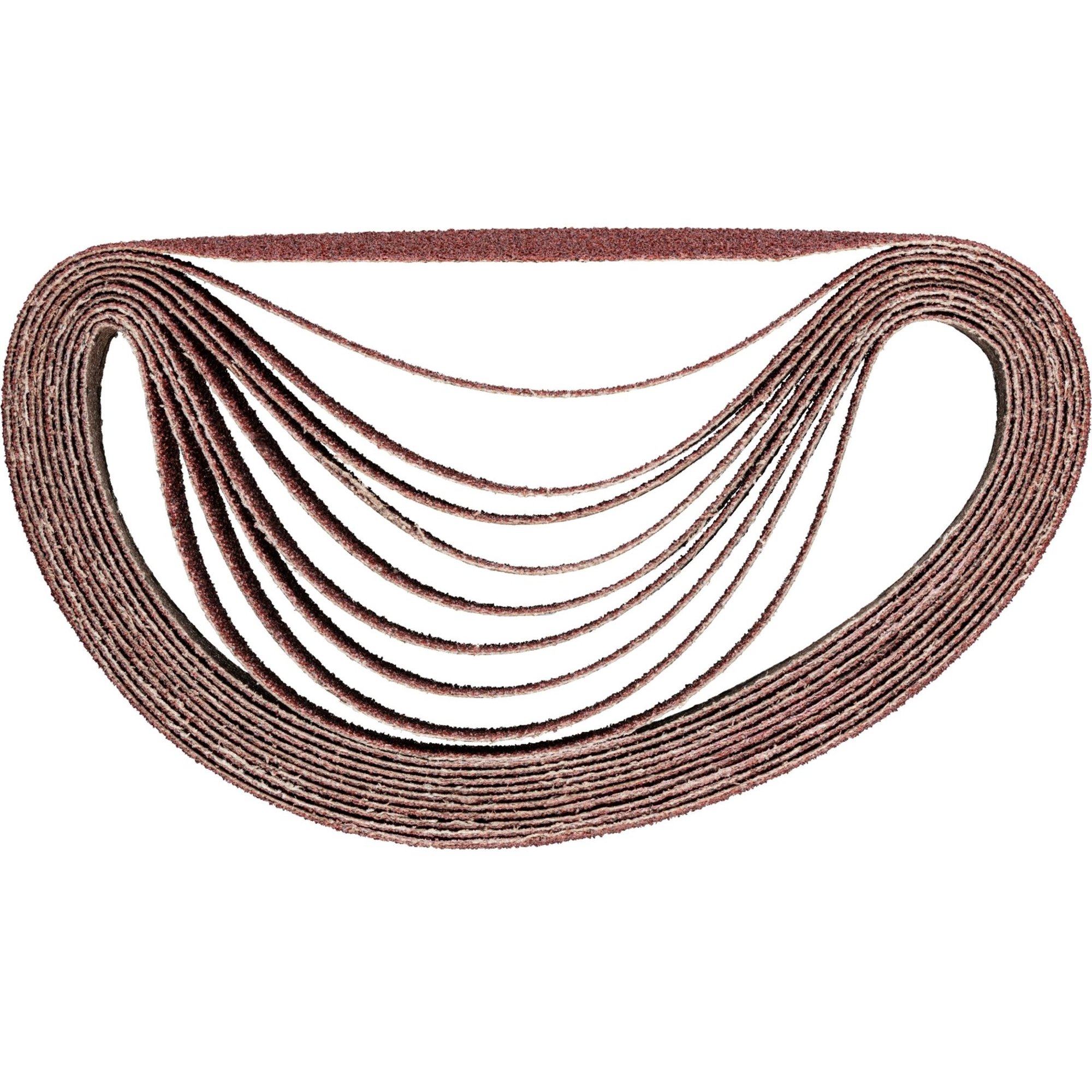 100x LUKAS Schleifband Schleifbänder SBLT 13x305 mm Korund Korn 150