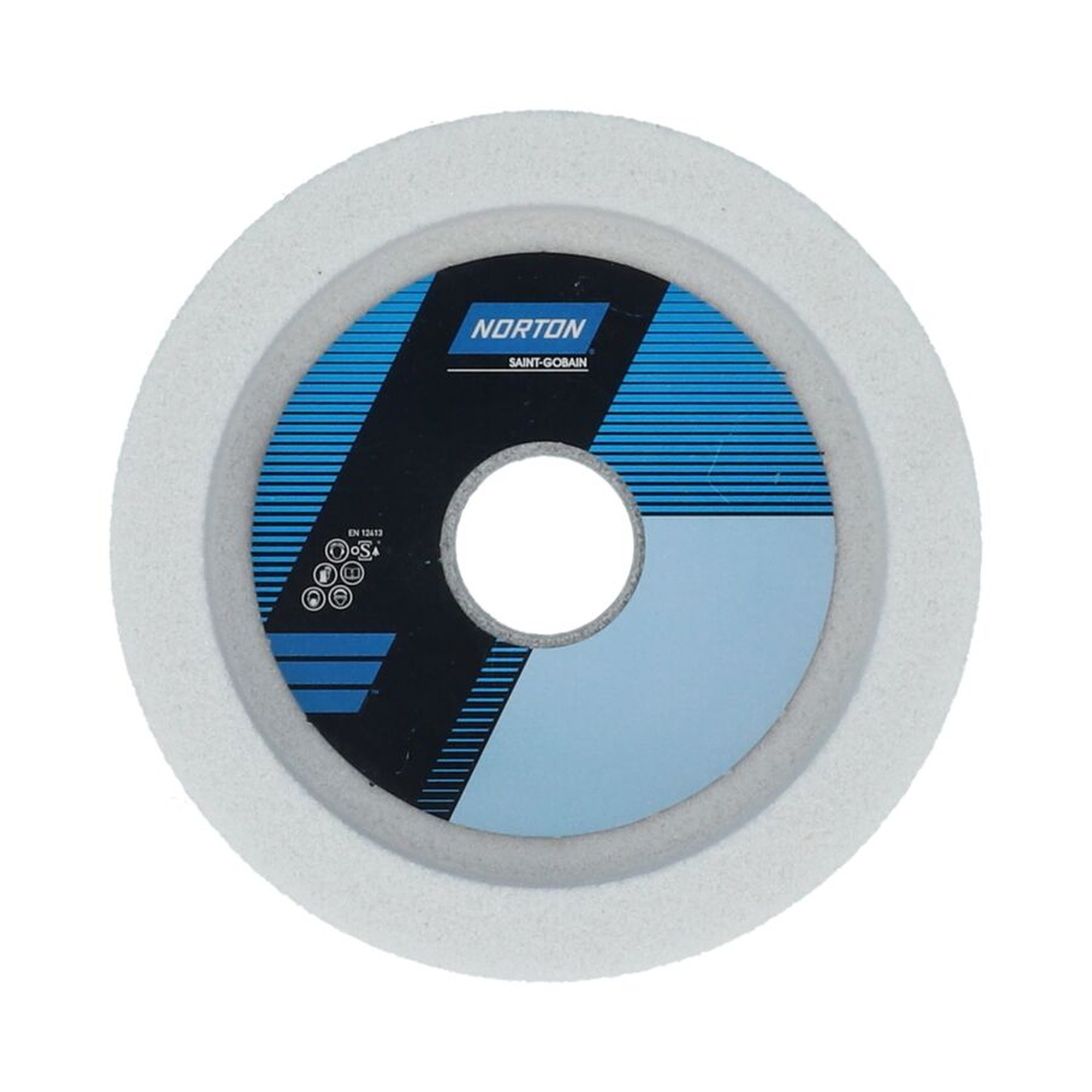 2 x Norton Schleiftopf | 150x40x32 | zylindrisch | 38A 46 HVS | Hochwertig & Robust