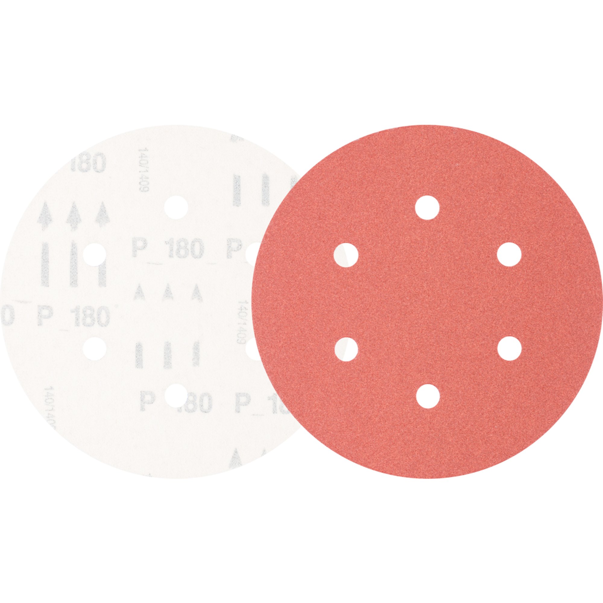 25 x Pferd Schleifscheibe Klettscheibe KSS 150 6 L A 180