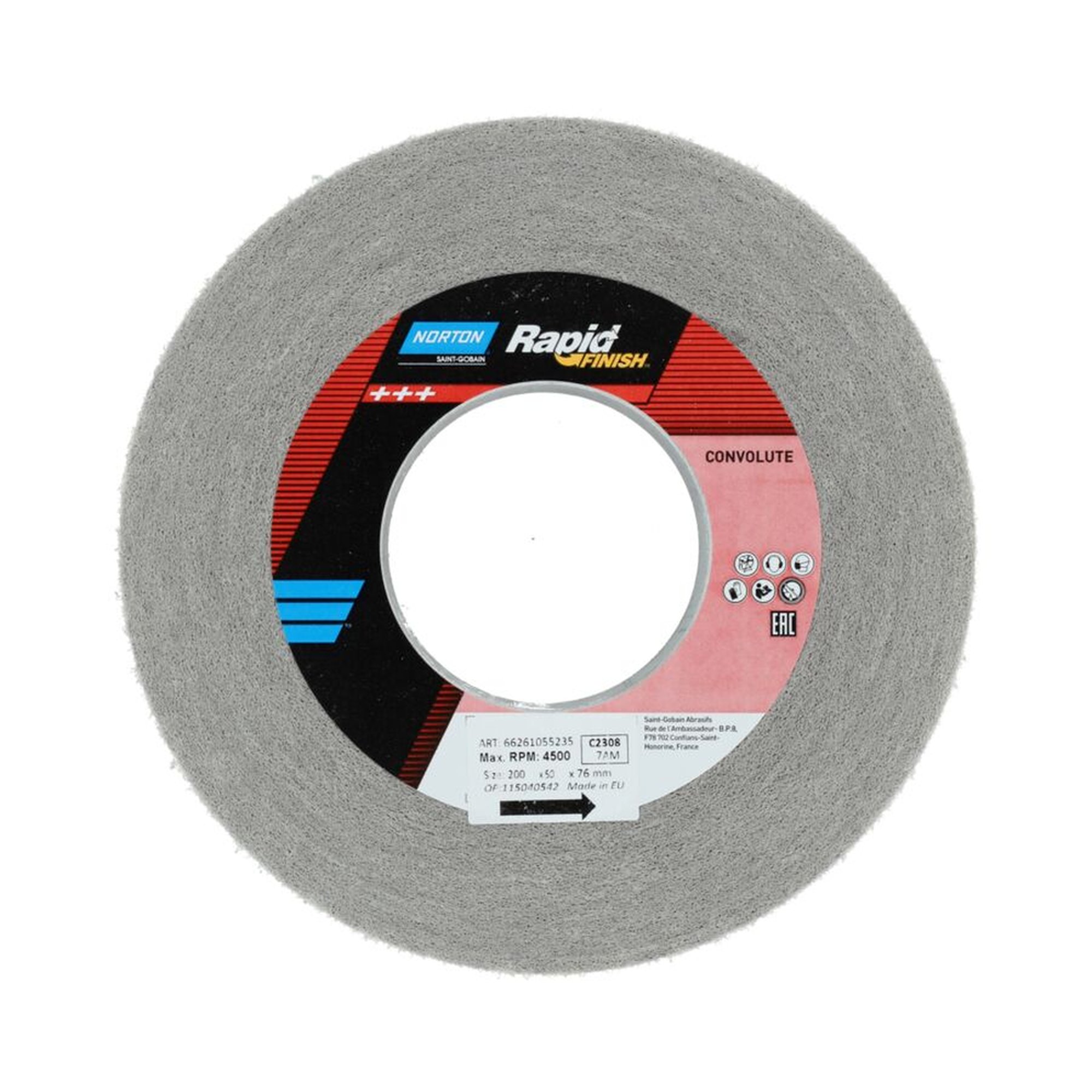 2 x Norton Gewickelte Kompaktscheibe Rapid Finish Series 1000 Long Life C2308