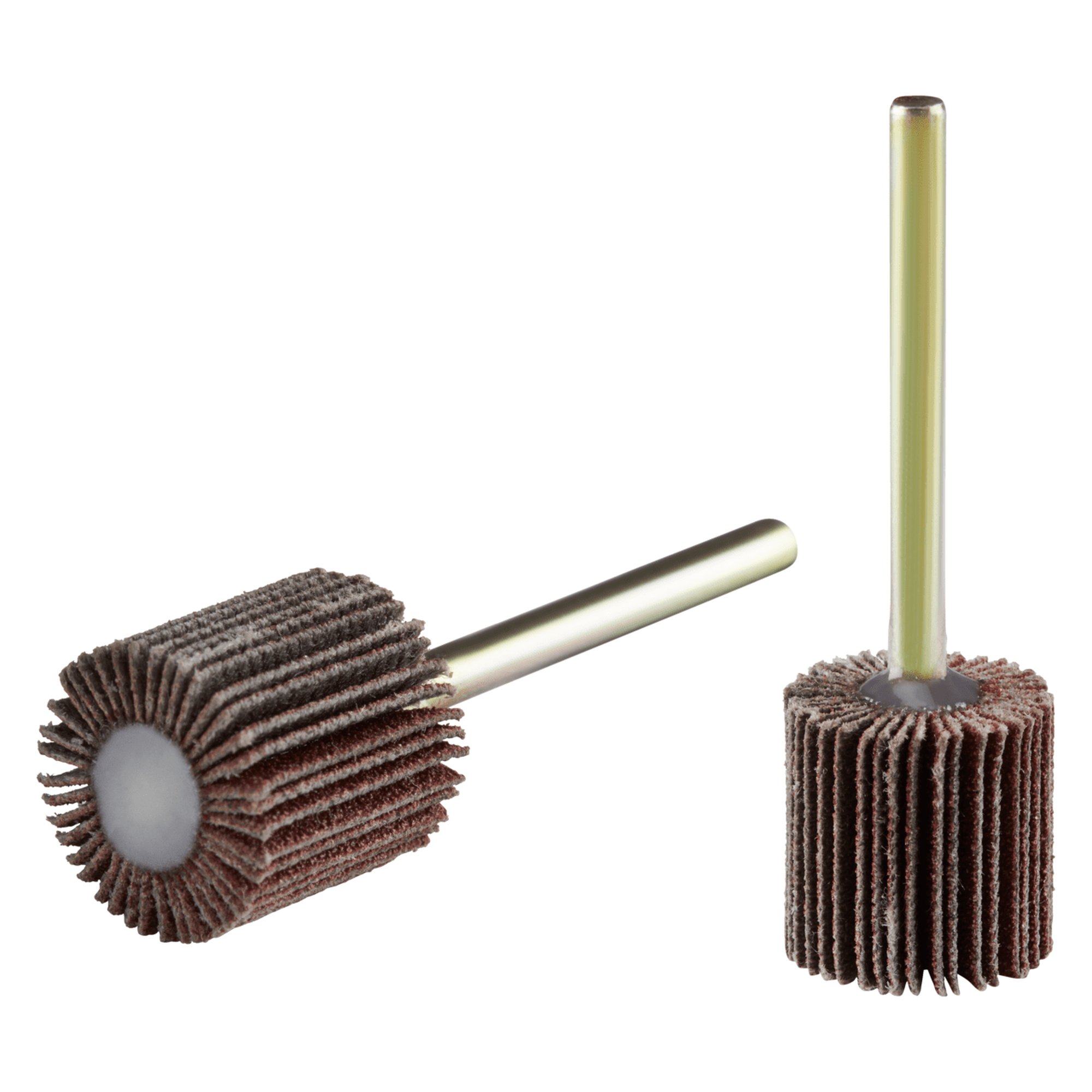 10 x RHODIUS Fächerschleifer Schleifmop FS MINI Ø 20 mm Körnung 80