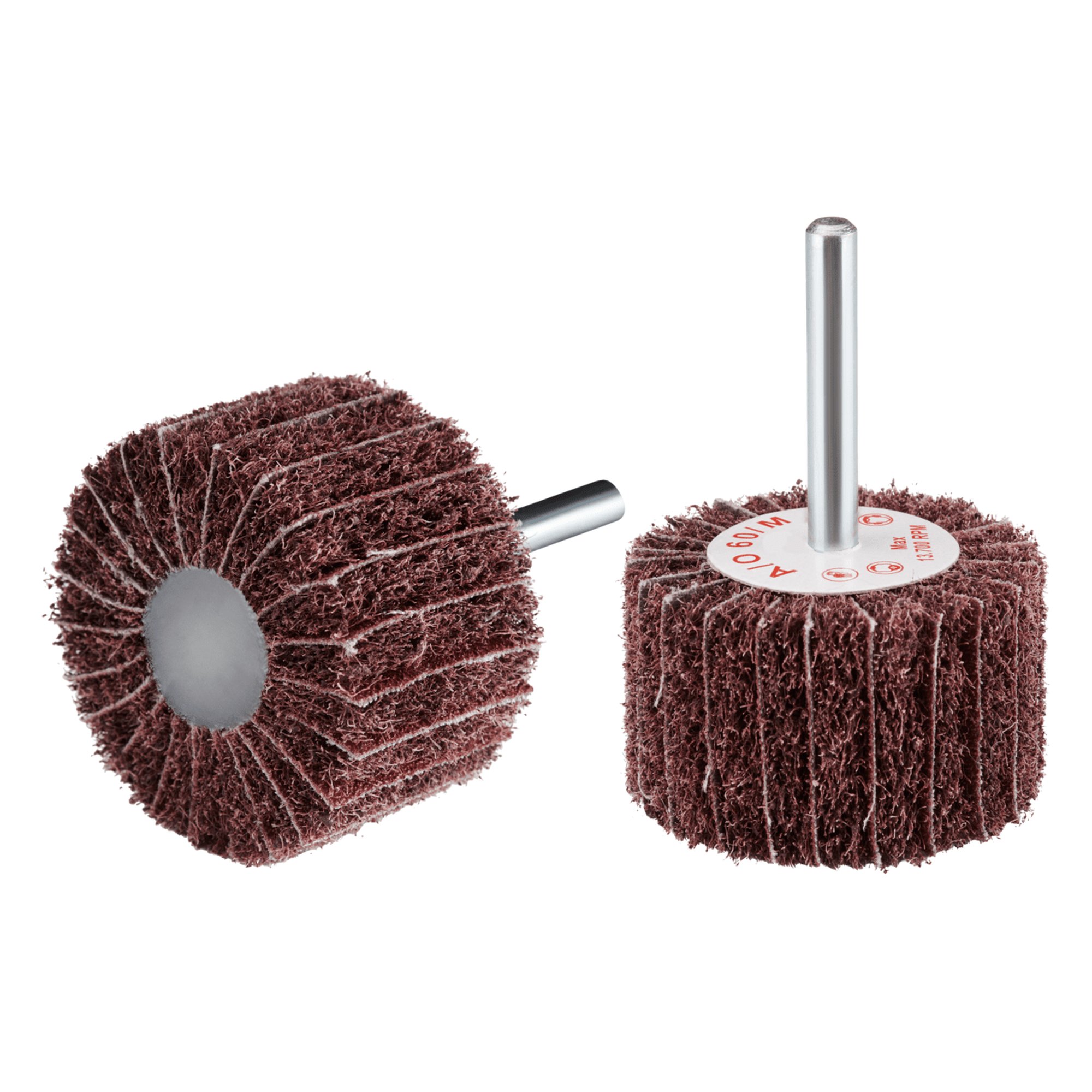 10 x RHODIUS VliesFächerschleifer Schleifmop VSK Ø 50 mm Körnung A60 coarse