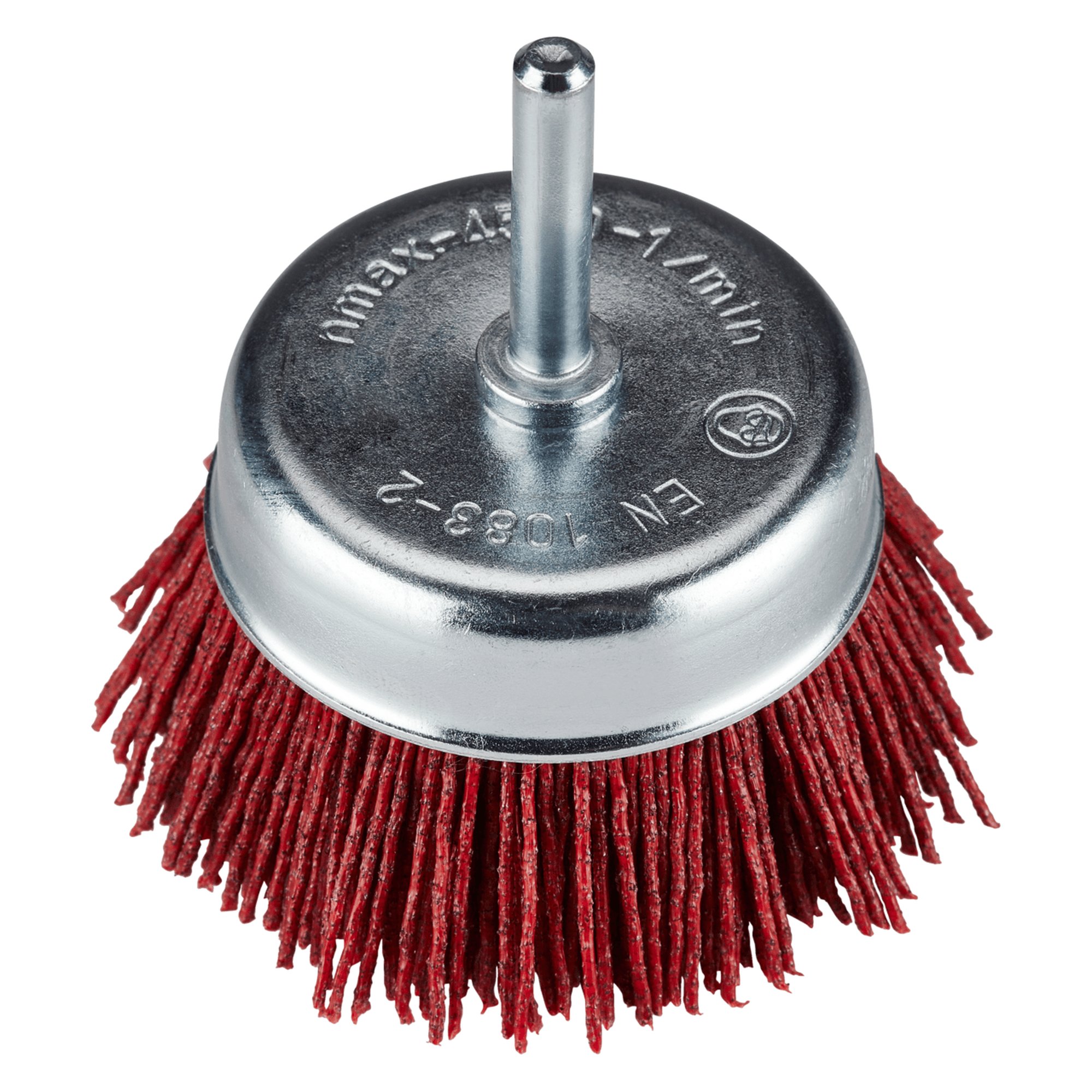 10 x RHODIUS Stahlbürste Drahtbürste Topfbürste HTB Ø 75 mm Körnung coarse