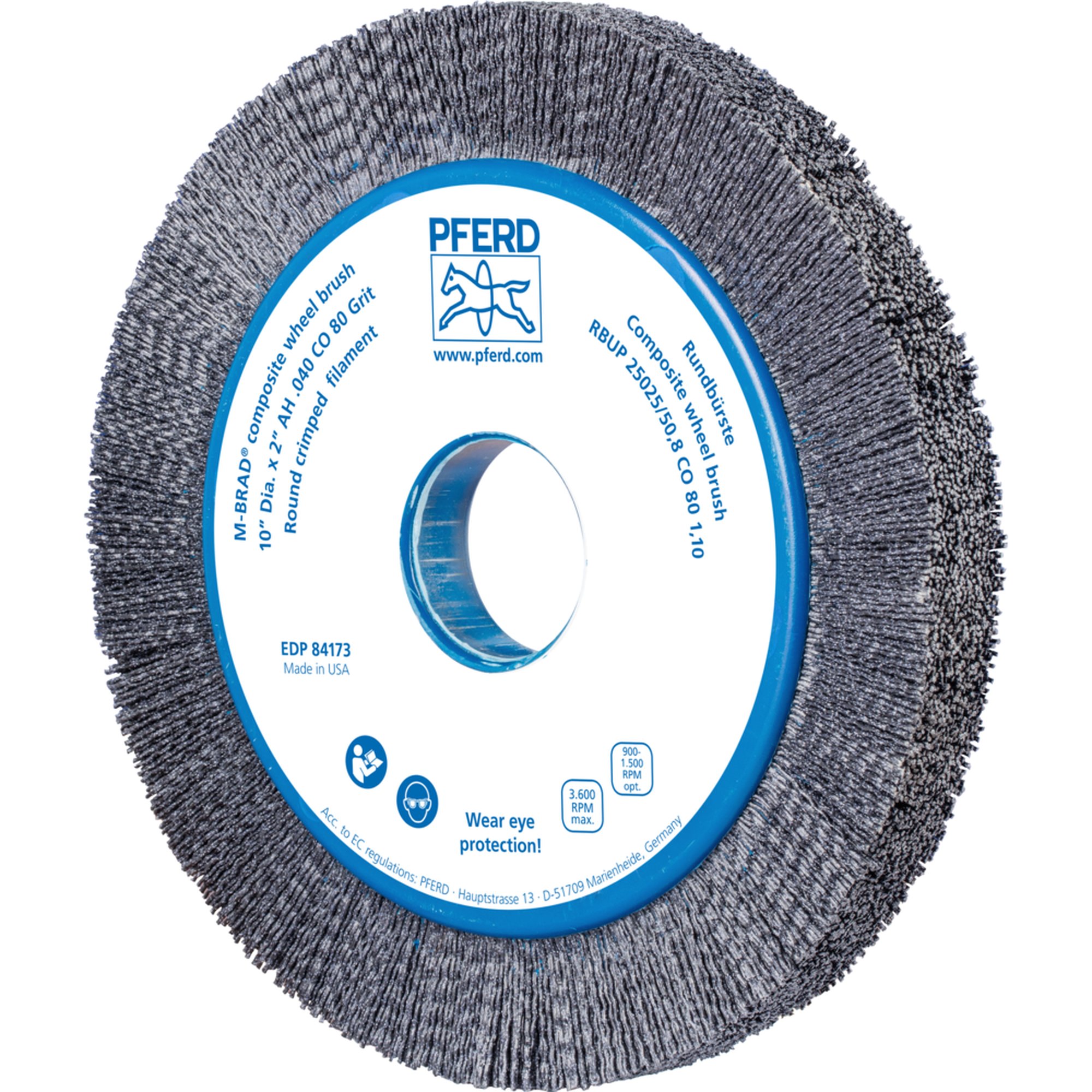 PFERD Rundbürste, ungezopft RBUP 25025/50,8 CO 80 1,10