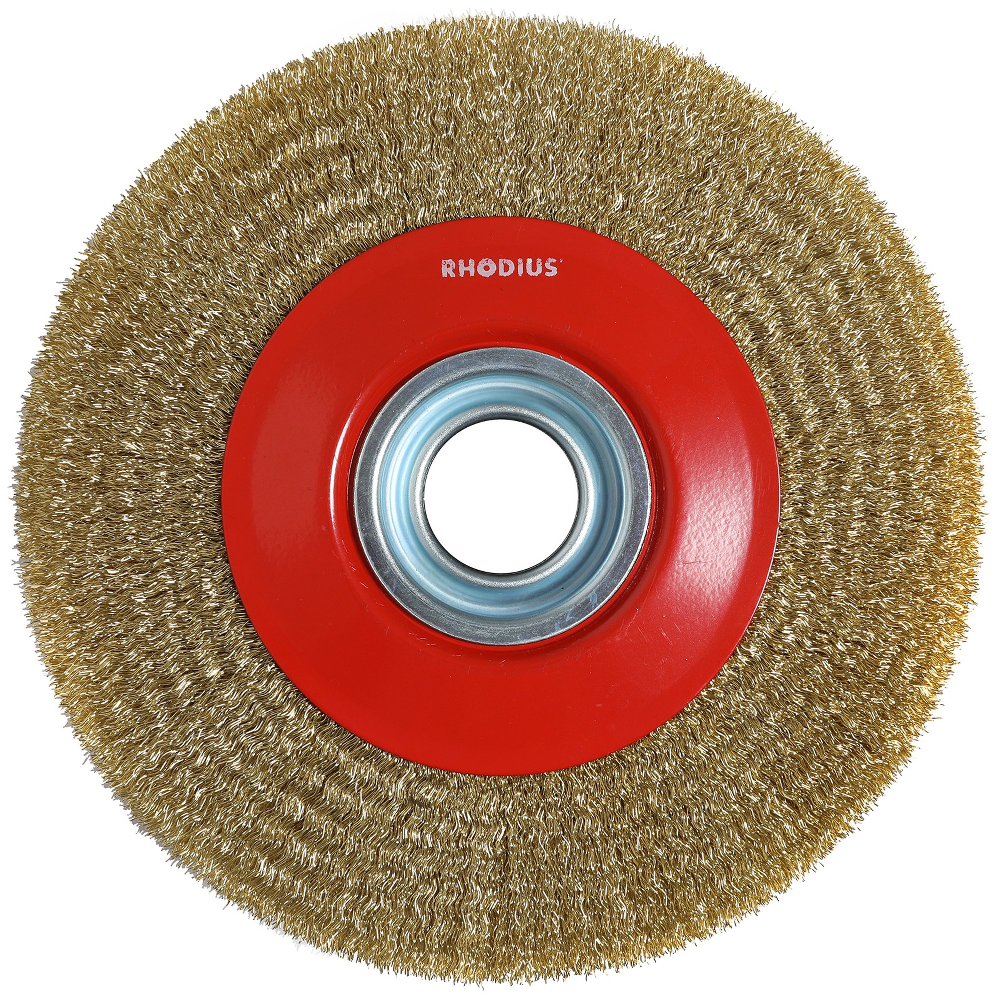 RHODIUS Stahlbürste Drahtbürste Rundbürste MRBWST Ø 200 mm