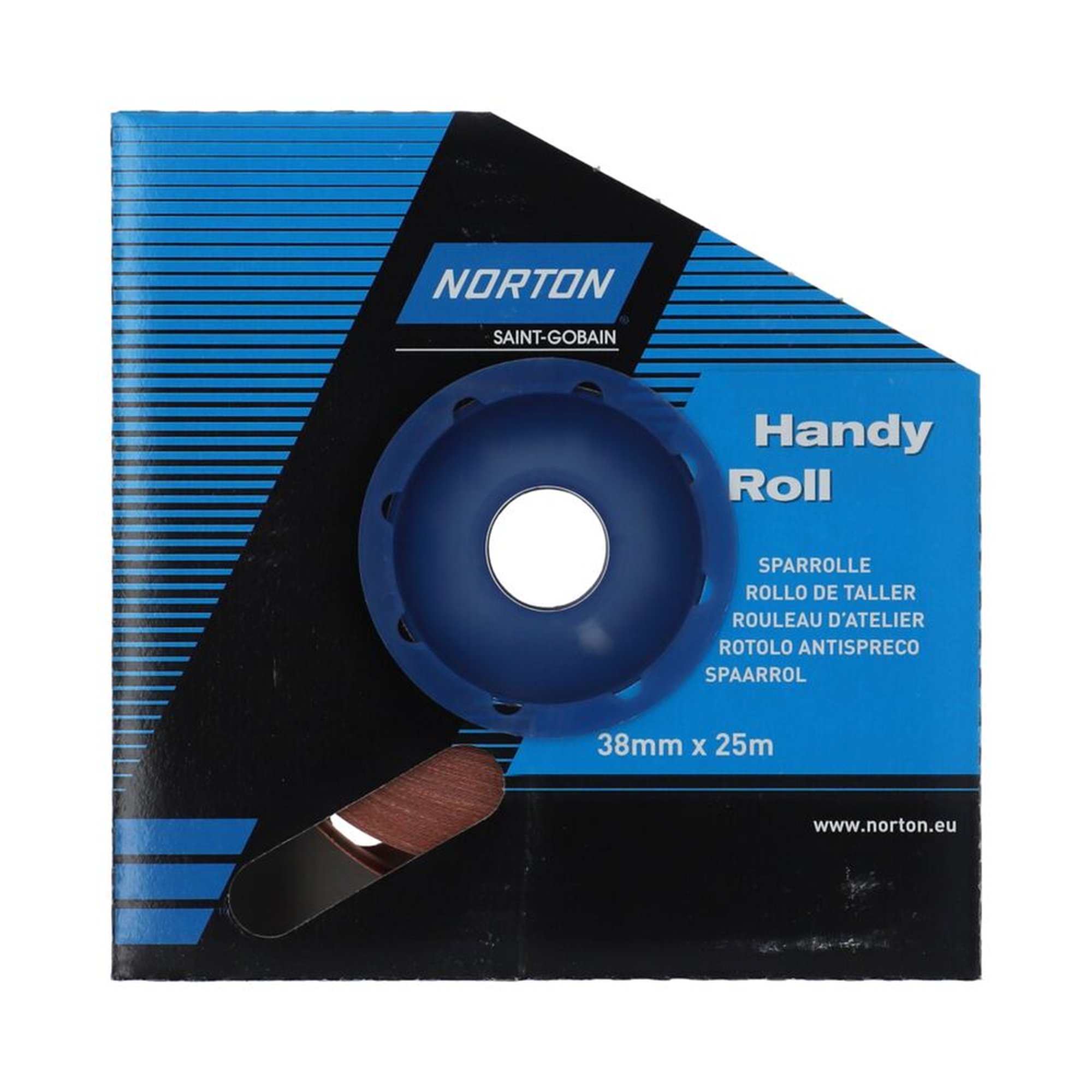 Norton SPARROLLEN - R222 Schleifrolle | 38 x 25000 mm | Korn 600