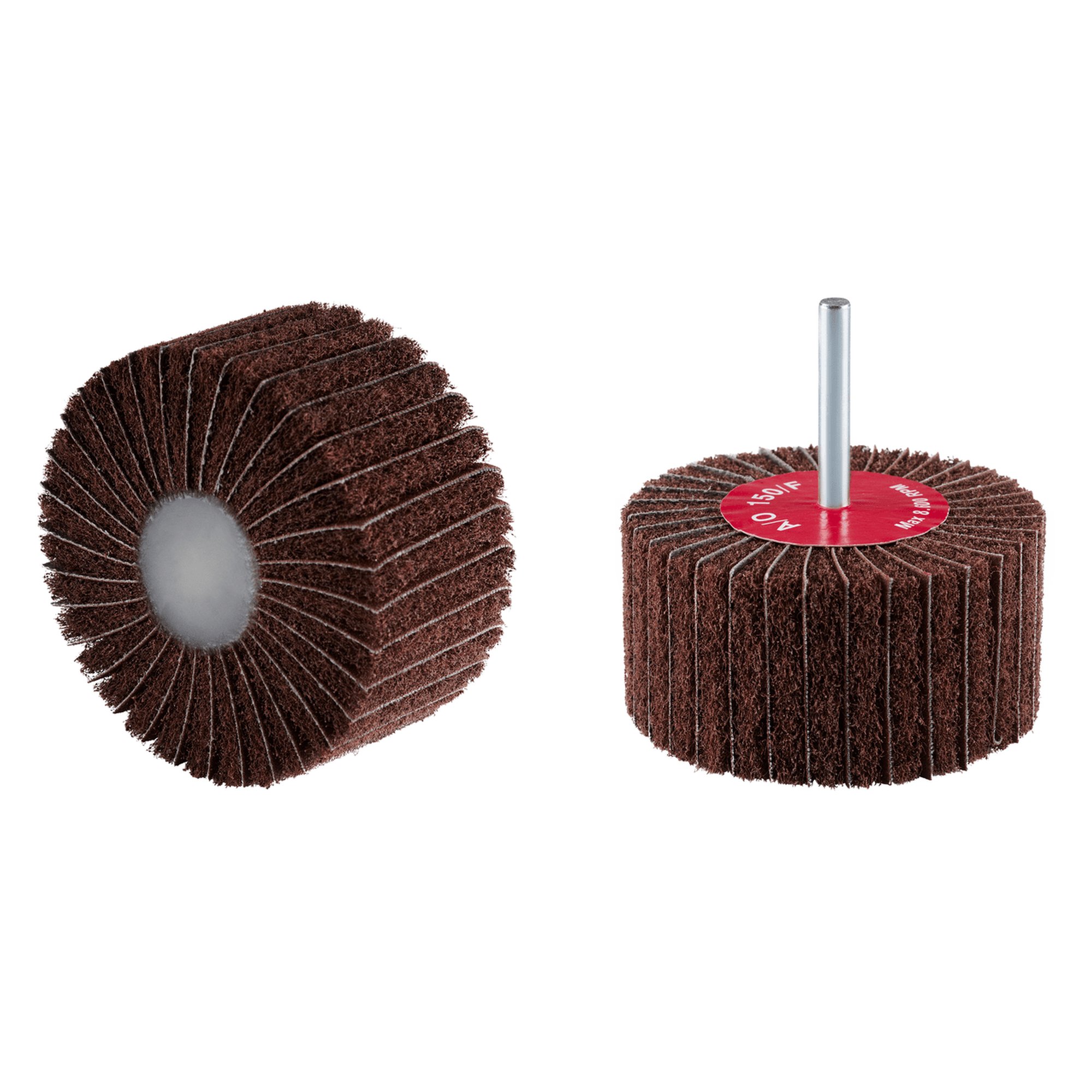 10 x RHODIUS VliesFächerschleifer Schleifmop VSK Ø 80 mm Körnung A150 fine