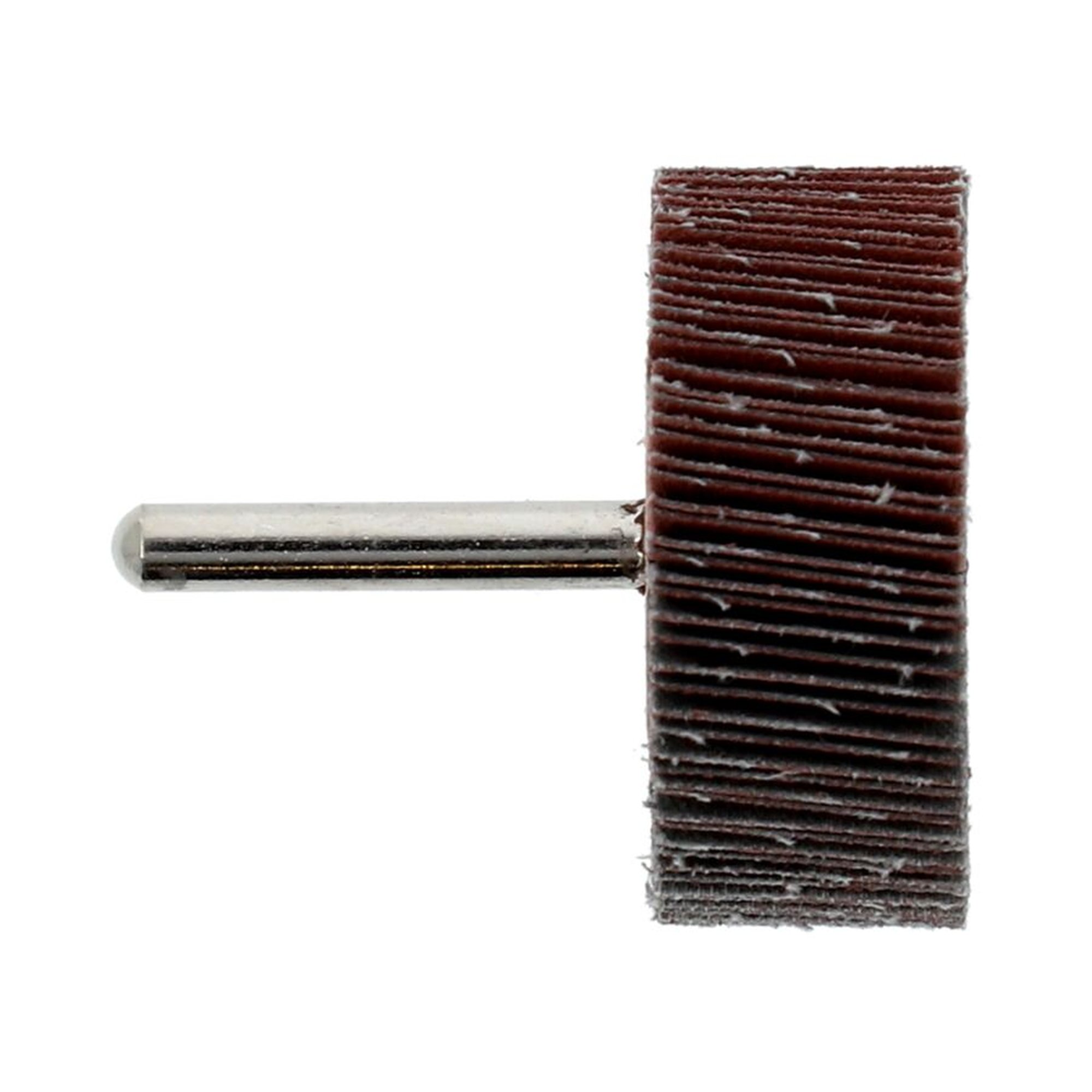 10 x Norton Fächerschleifer Schleifmop mit Schaft 50x20x6 R207 120 Korn