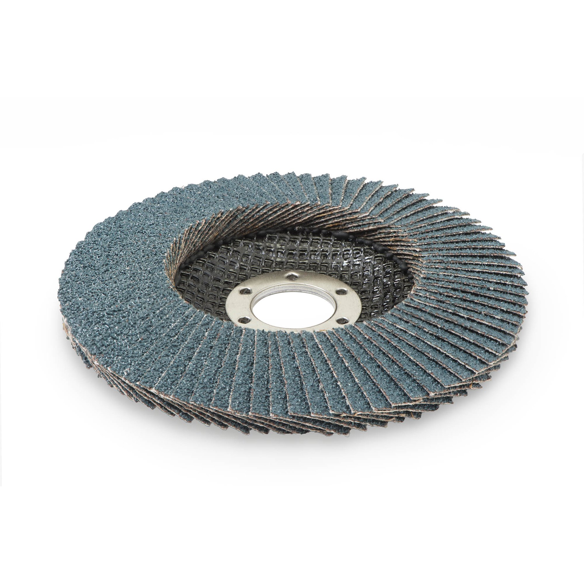 10 x STARCKE Fächerschleifscheibe konisch Zirkon | 125 mm | Korn 80