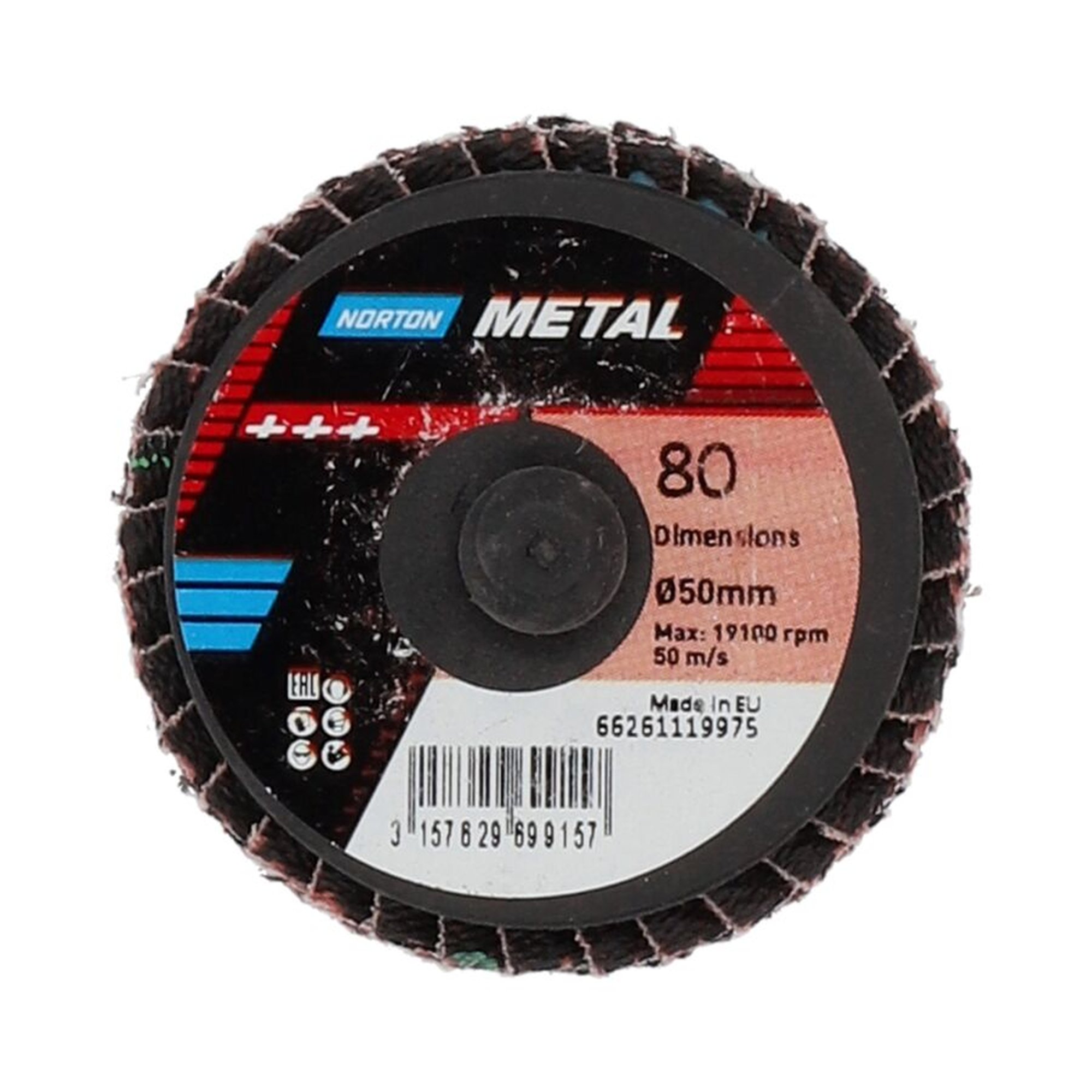 10 x Norton SpeedLok Schleifscheibe 50mm Korn 80 BDX - Hochwertige Schleiflösung