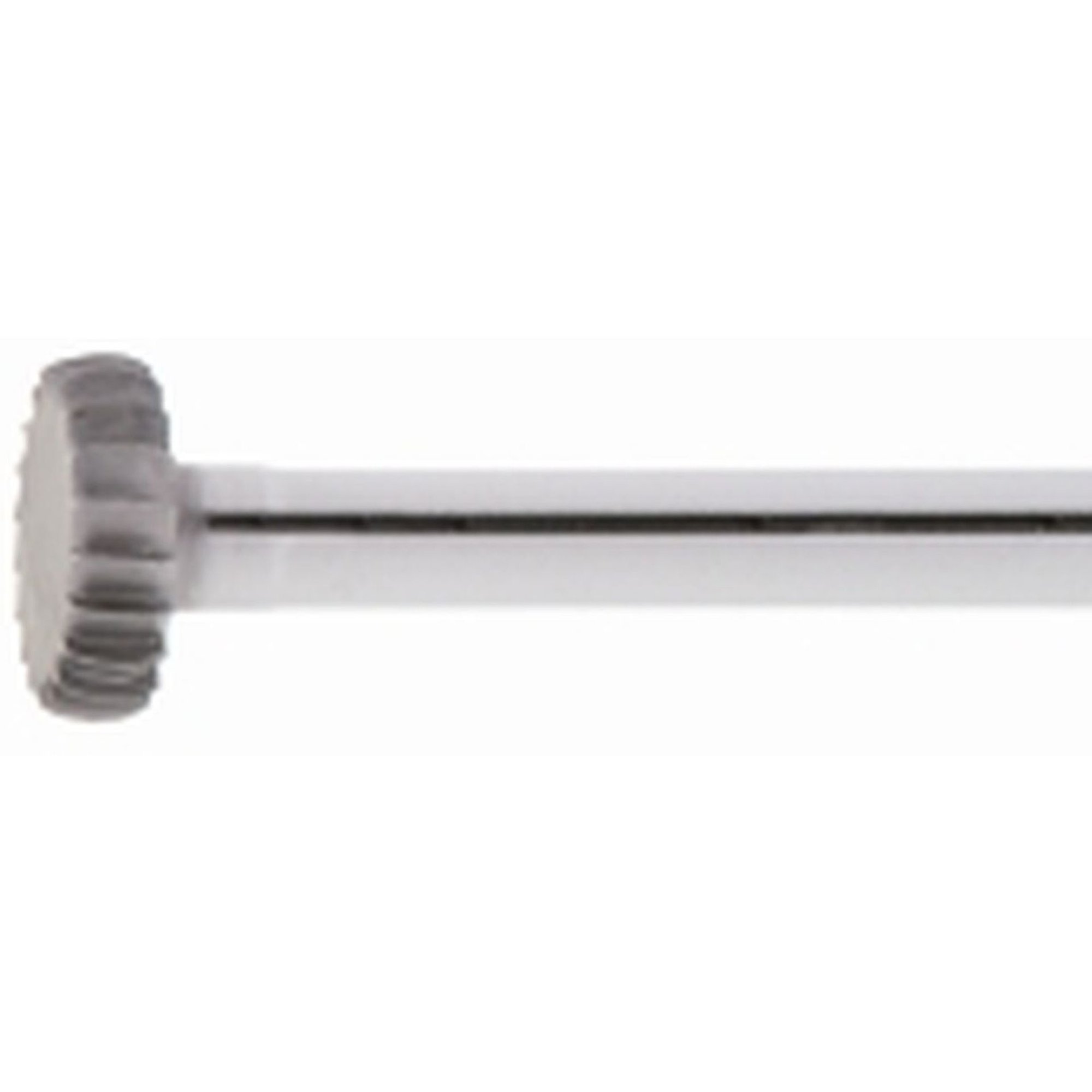 LUKAS HSS-Mini-Fräser MF Zylinder Edelstahl/Stahl 8x2 mm Schaft 3 mm | Verz. 5