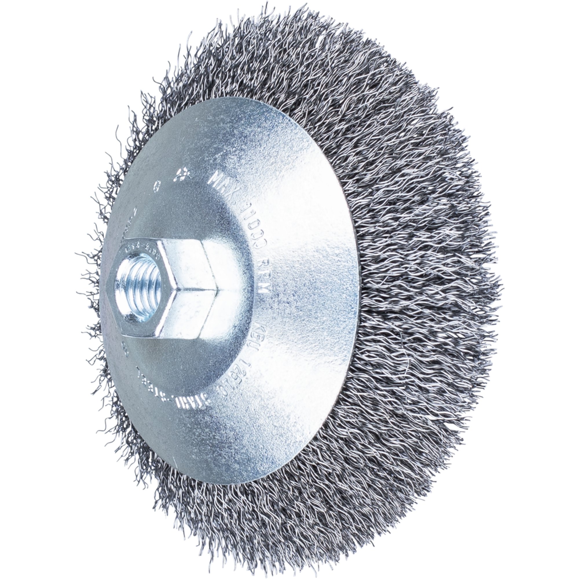 5 x PFERD Kegelbürste mit Gewinde, ungezopft POS KBU 12510/M14 ST 0,35