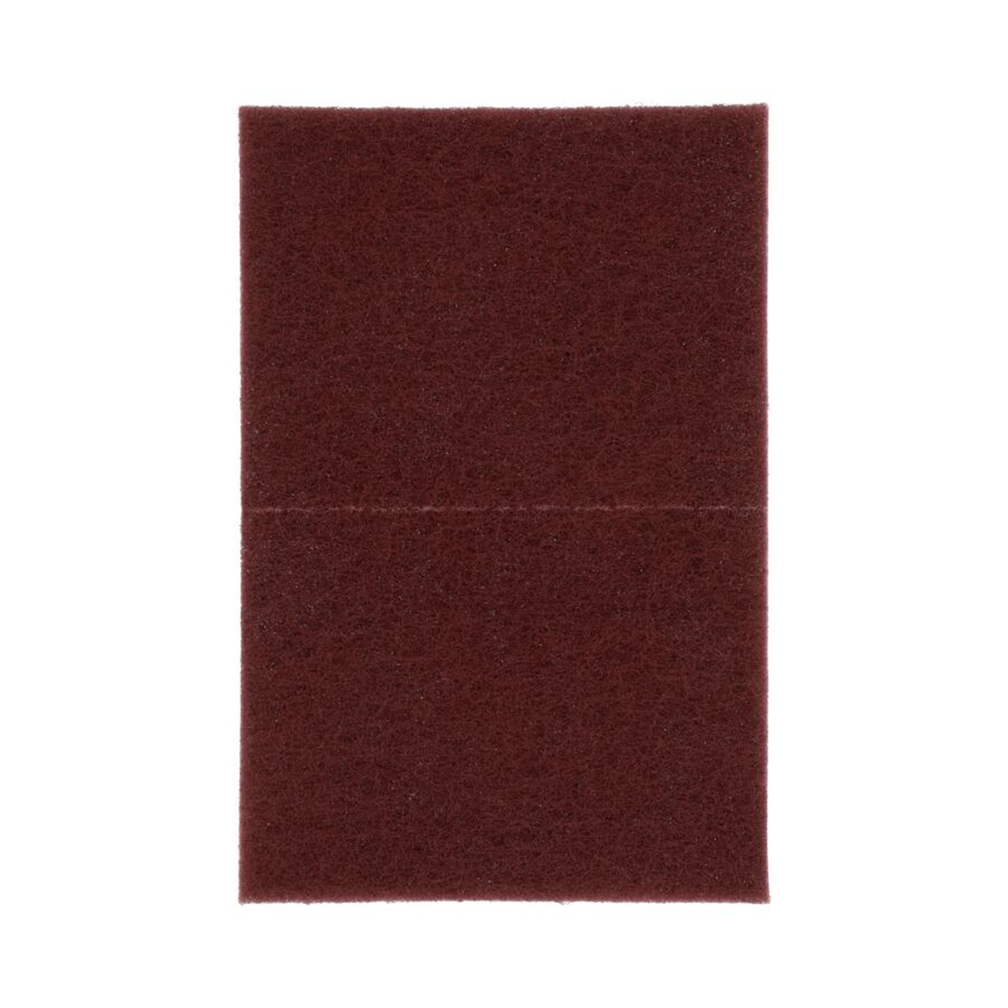 60 x Norton Vliesschleifbögen Flexovit 152.4x228.6mm Sehr fein Kastanienfarben