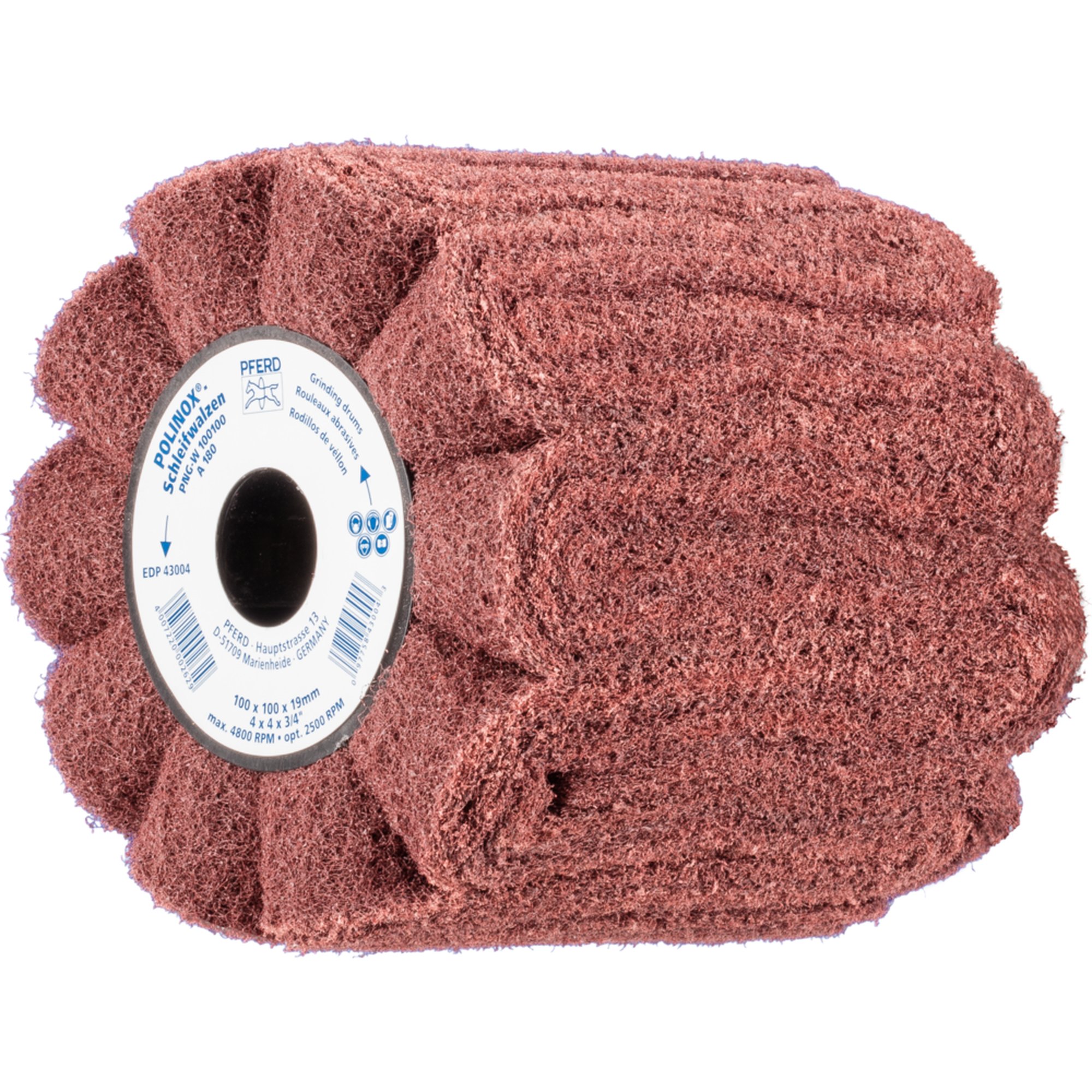 PFERD POLINOX-Schleifwalze PNG-W 100100 A 180