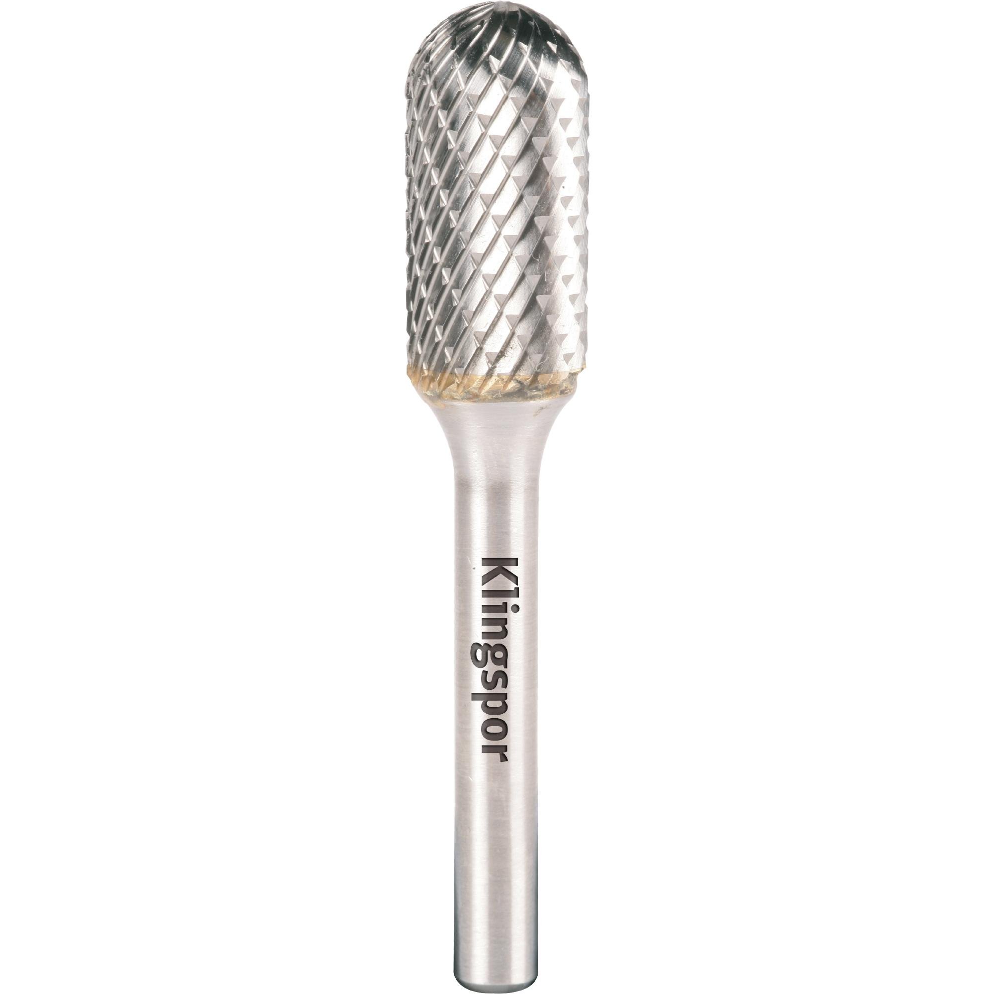 1 x Klingspor HF 100 C Hartmetallfräser, 6 x 18 x 6 mm Kreuzverzahnung
