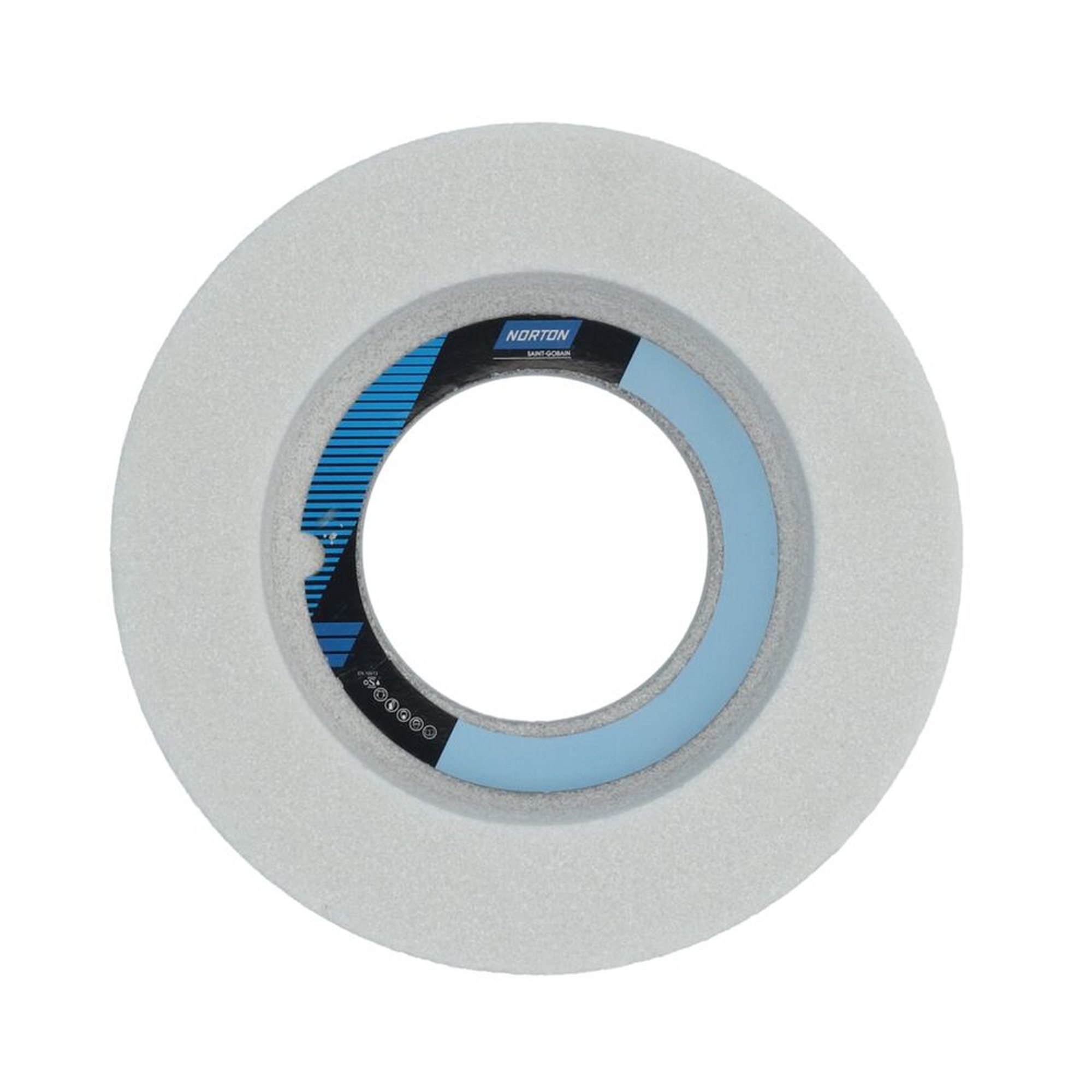 2 x Norton Schleiftopf | 180x40x76,2mm | zylindrisch | 38A46MVS | Hochwertiger Schliff