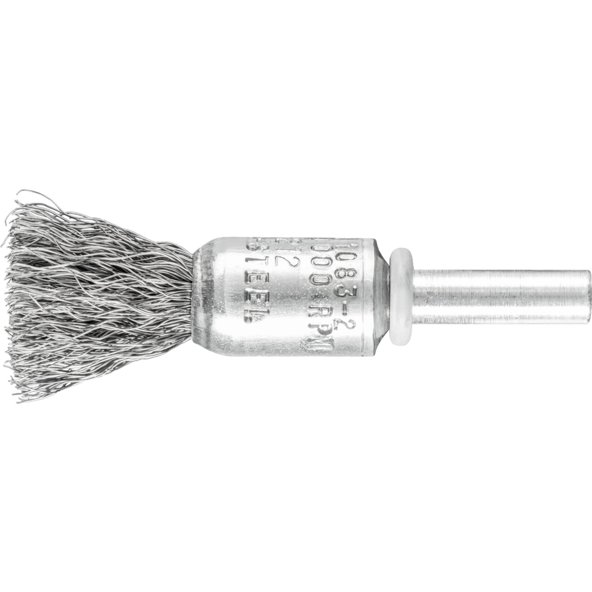 10 x PFERD Pinselbürste mit Schaft, ungezopft PBU 1312/6 ST 0,20