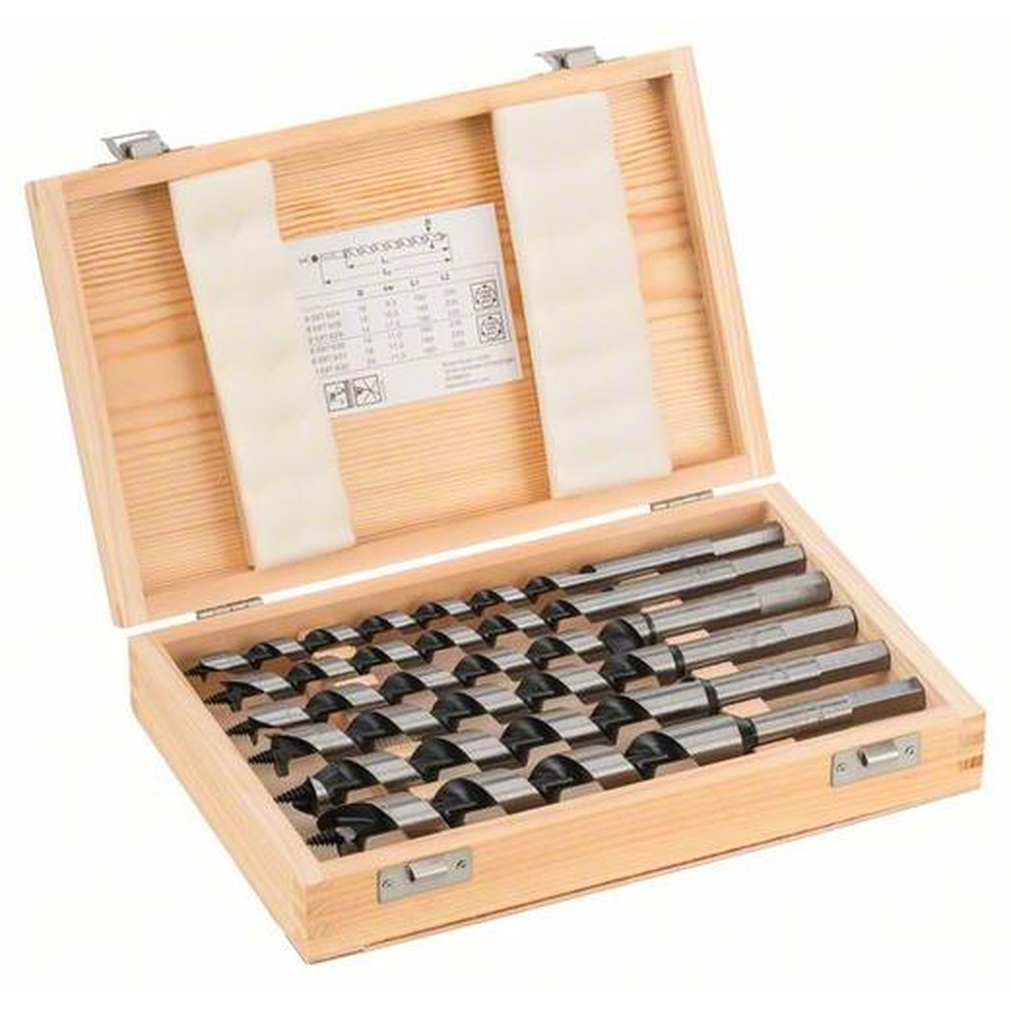 Bosch Professional Schlangenbohrer-Set, 6-teilig, Ø 10 - 20 x 160 mm
