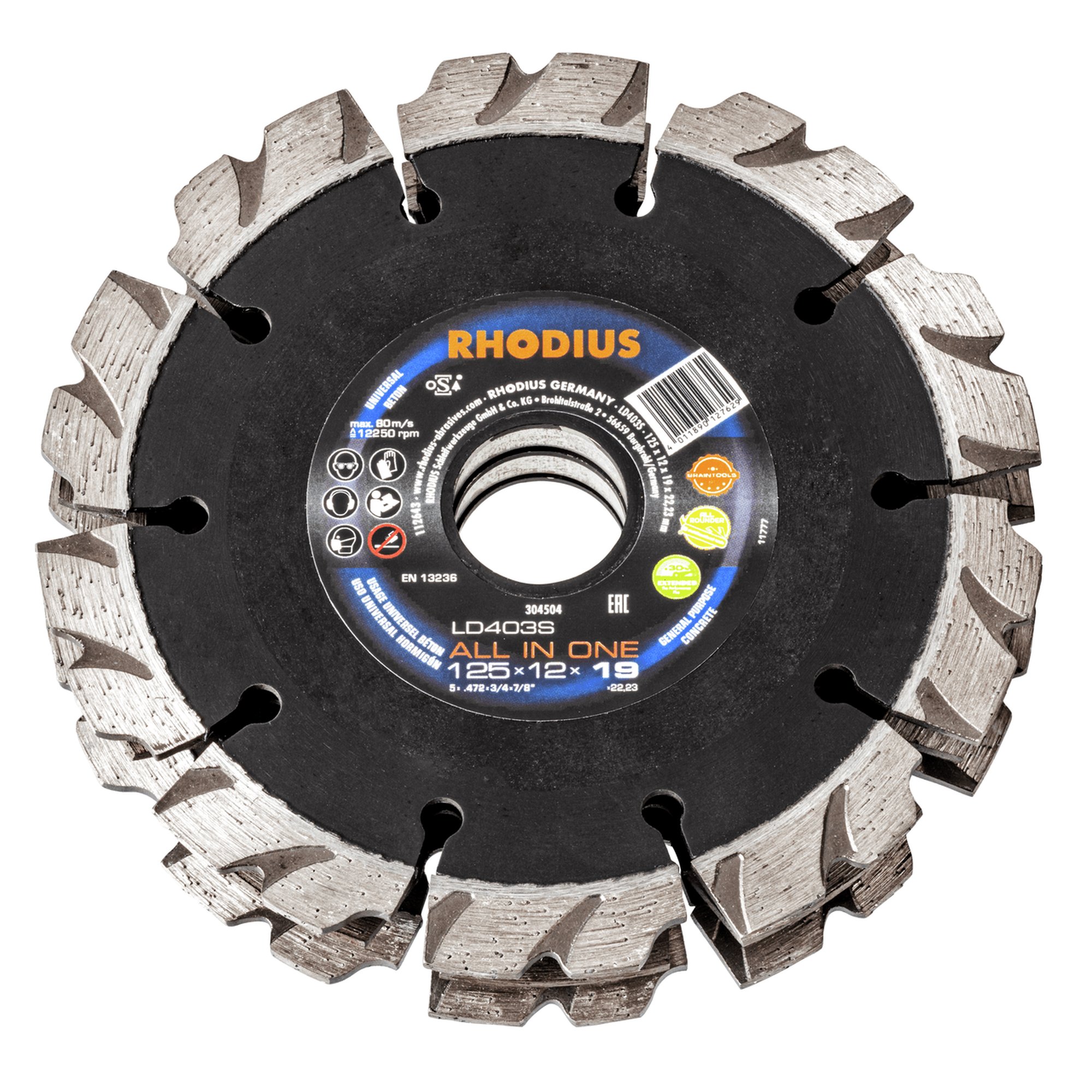 RHODIUS Diamantfräse LD403S ALL IN ONE Ø 150 mm