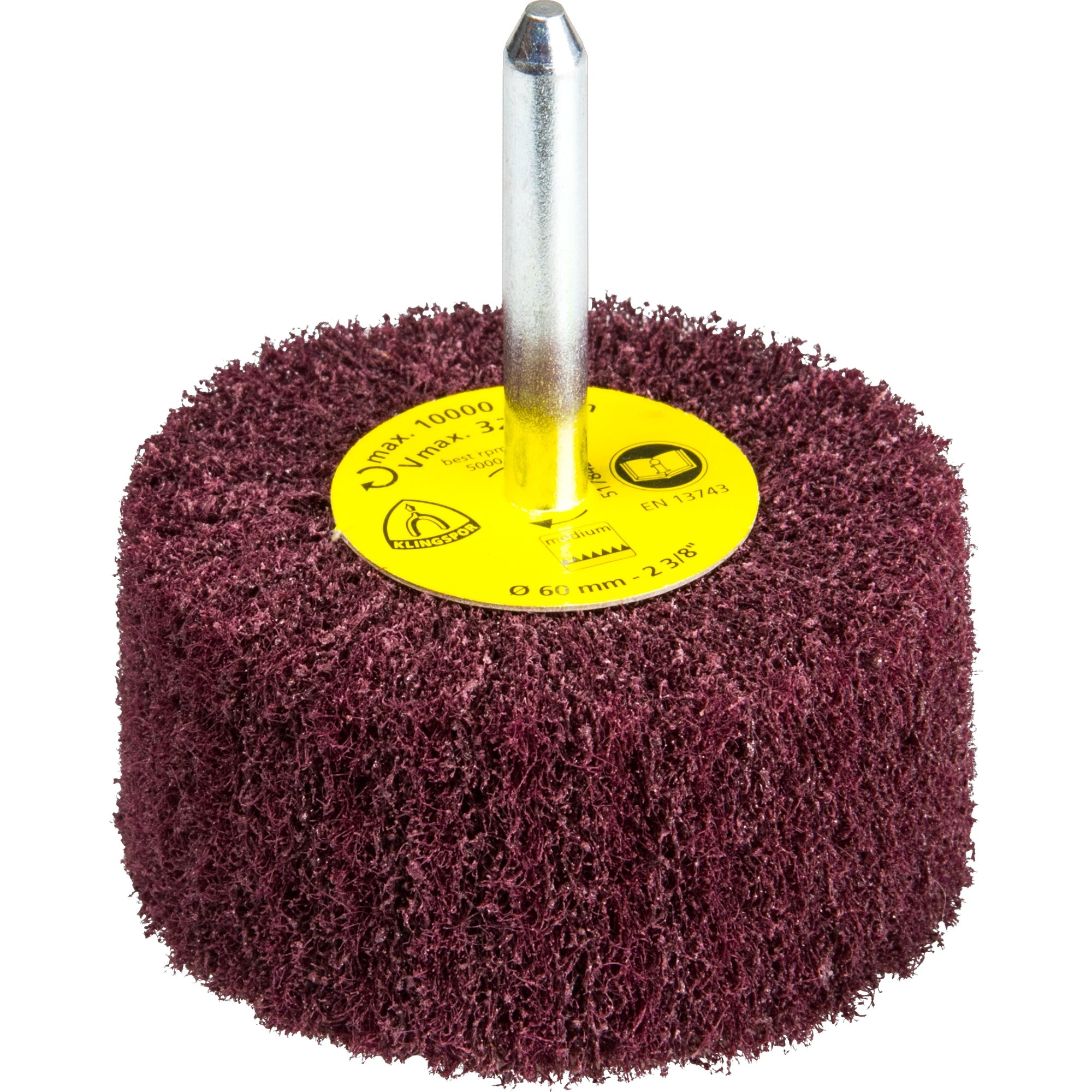 Klingspor Schleifmop / Vliesstift NFS 600 | 60x30x6 mm | medium_(Korn 120)