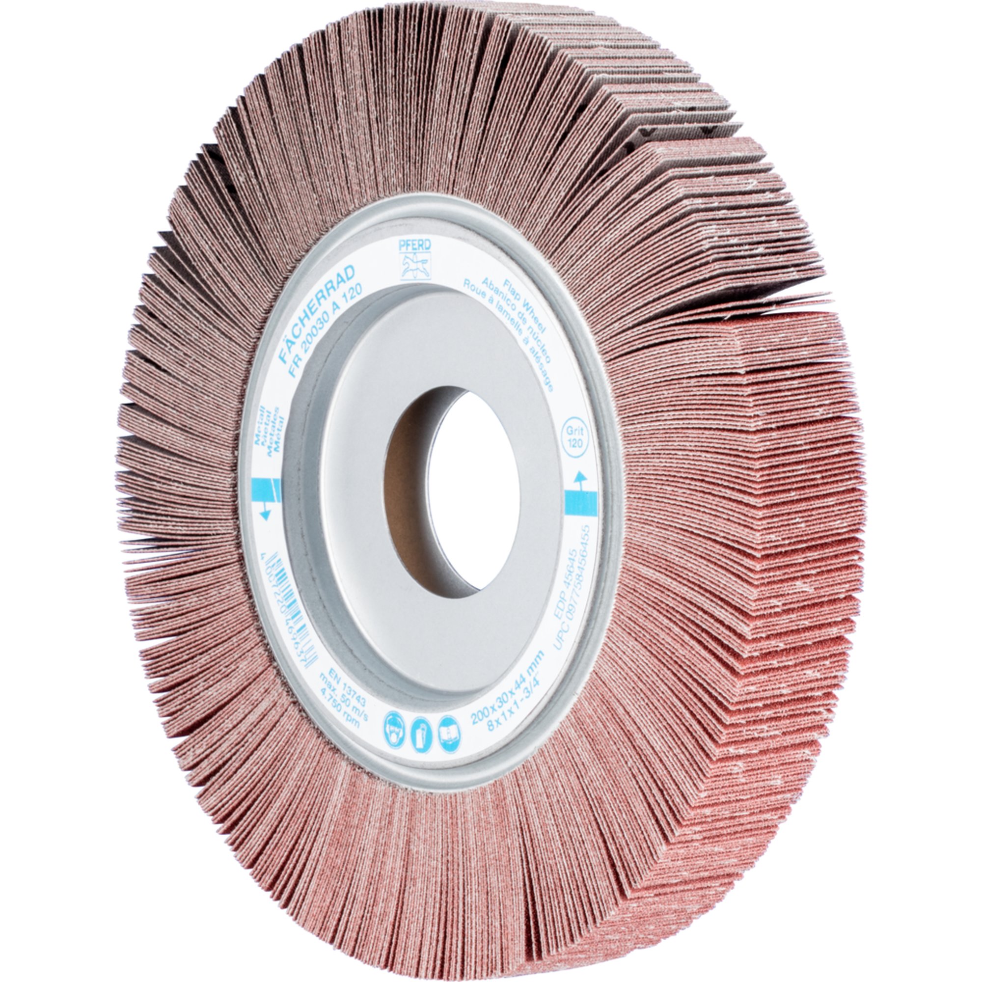 2 x PFERD Fächerrad FR 20030/44,0 A 120