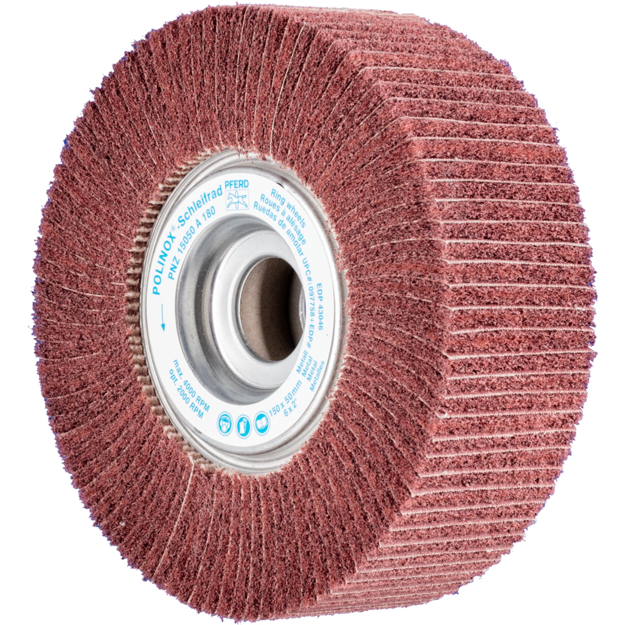 PFERD POLINOX-Schleifrad PNZ 15050/25,4 A 180