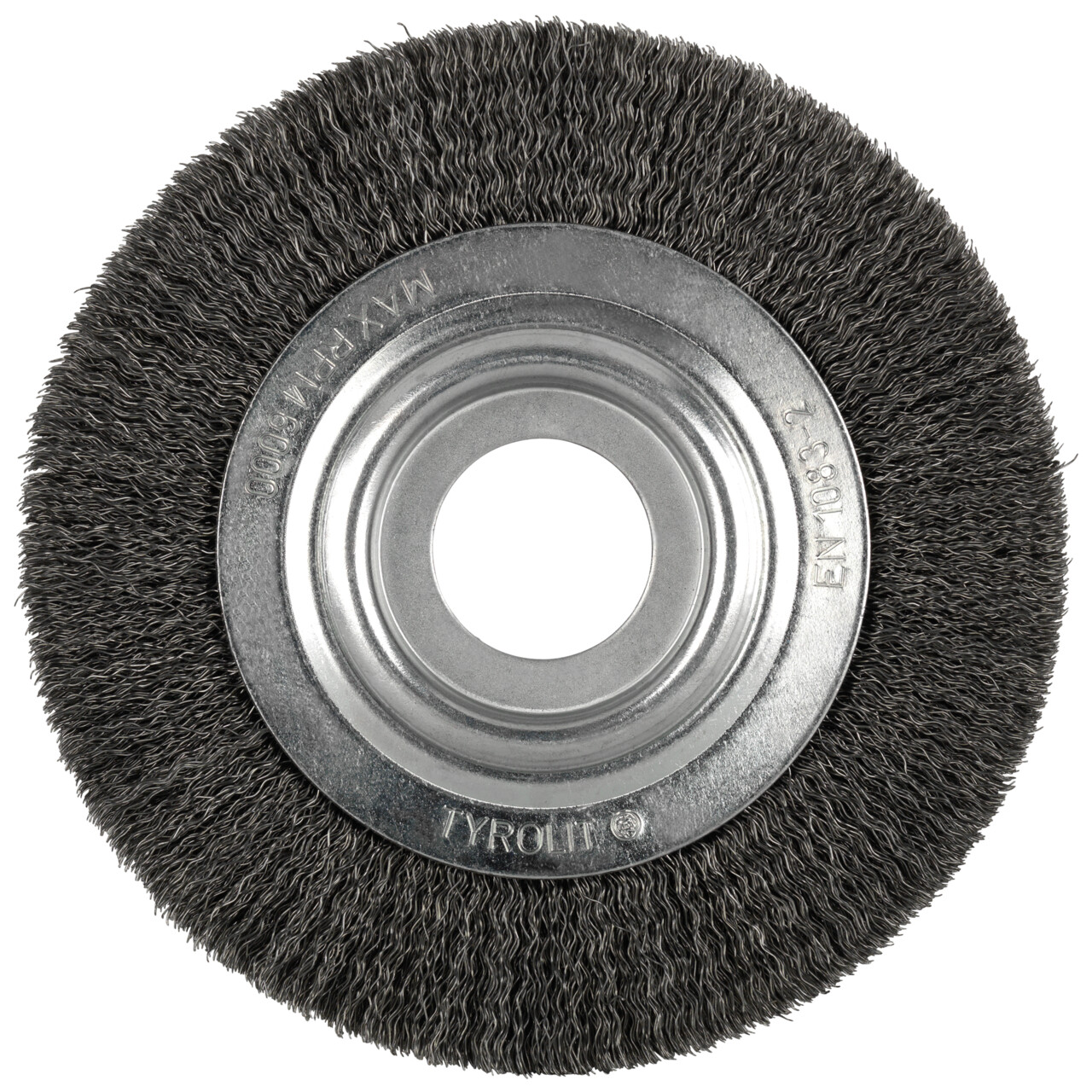 Tyrolit Rundbürste 150x18x27x32 DW S0,3 mm PREMIUM Stahl