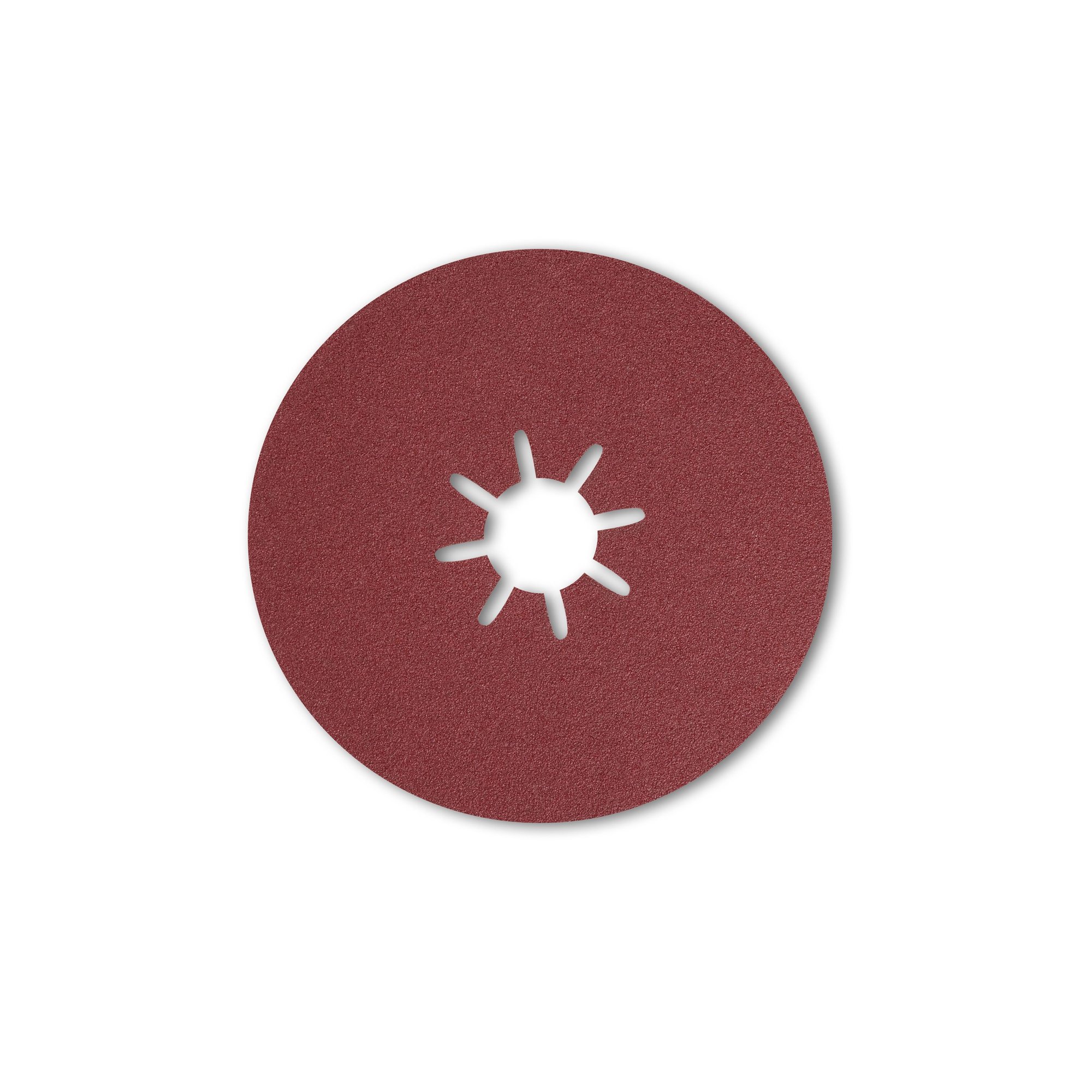 50x STARCKE Fiberscheibe 541W | 125 mm | 8 Schlitze | Korn 50