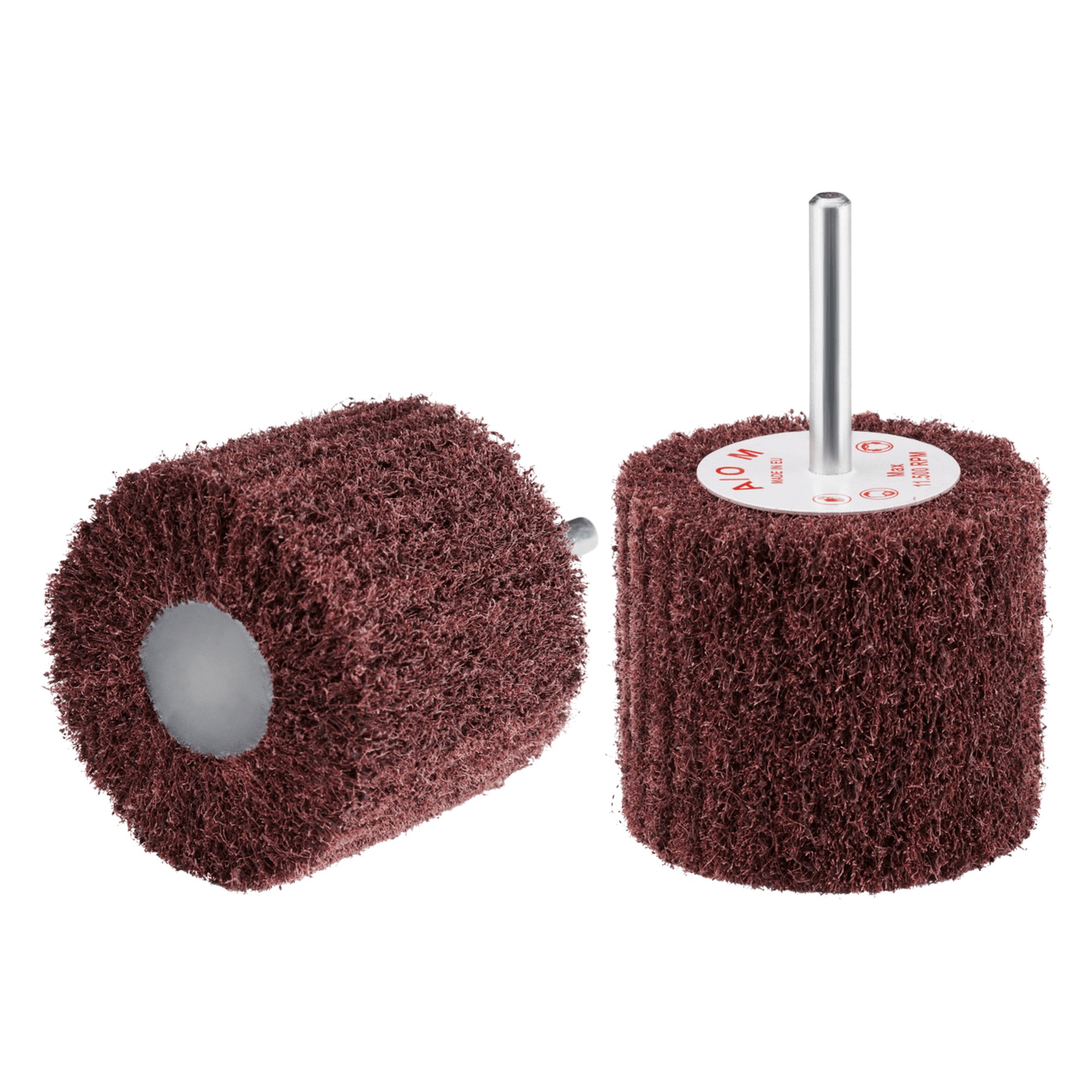 10 x RHODIUS VliesFächerschleifer Schleifmop VS Ø 60 mm Körnung medium