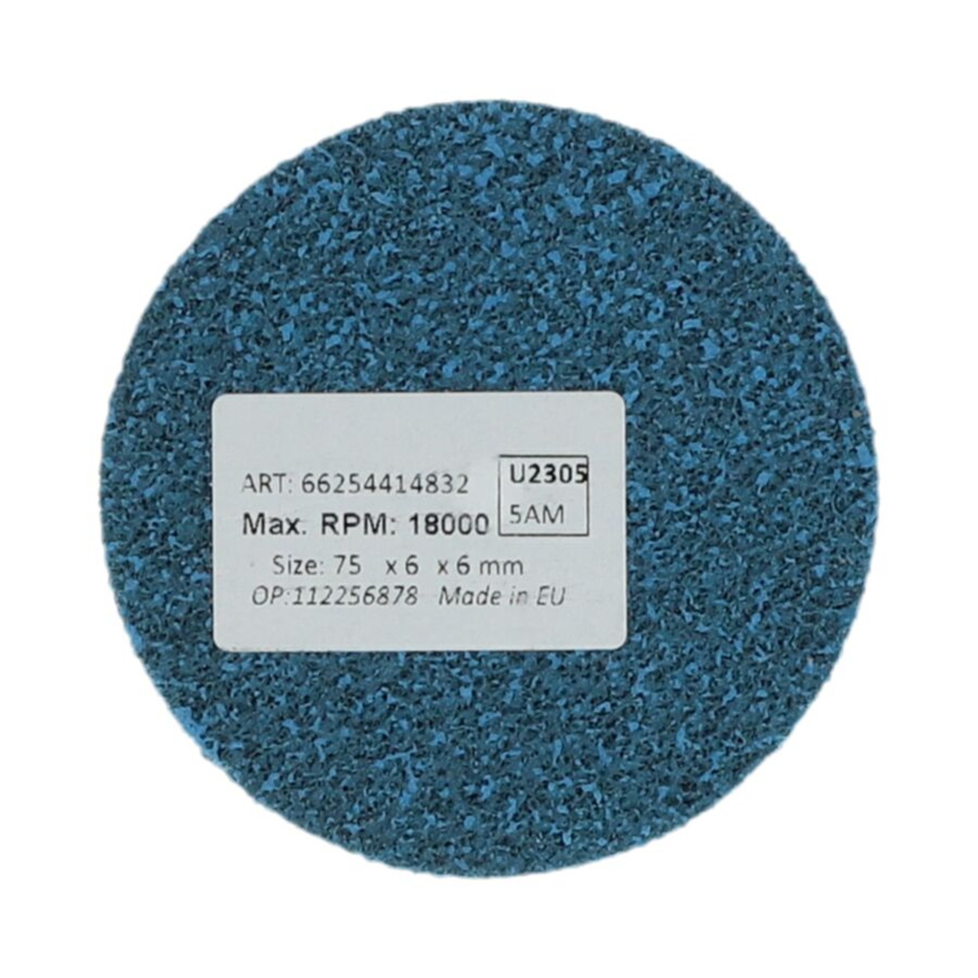 Norton Schleifscheibe Kompakt Vortex Rapid Blend 76,2x6,35x6,35 mm Mittel