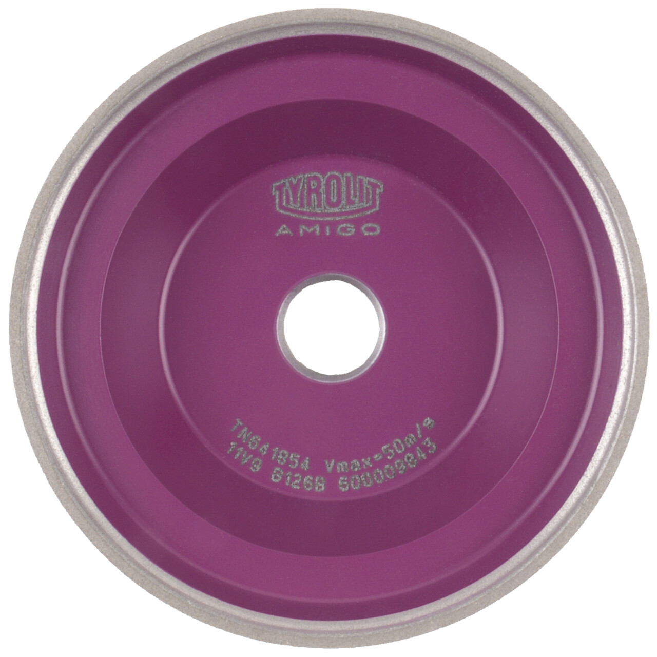 Tyrolit CBN Amigo Schleiftopf Trockenschliff 100x35x20 mm B91 B Stahl/HSS