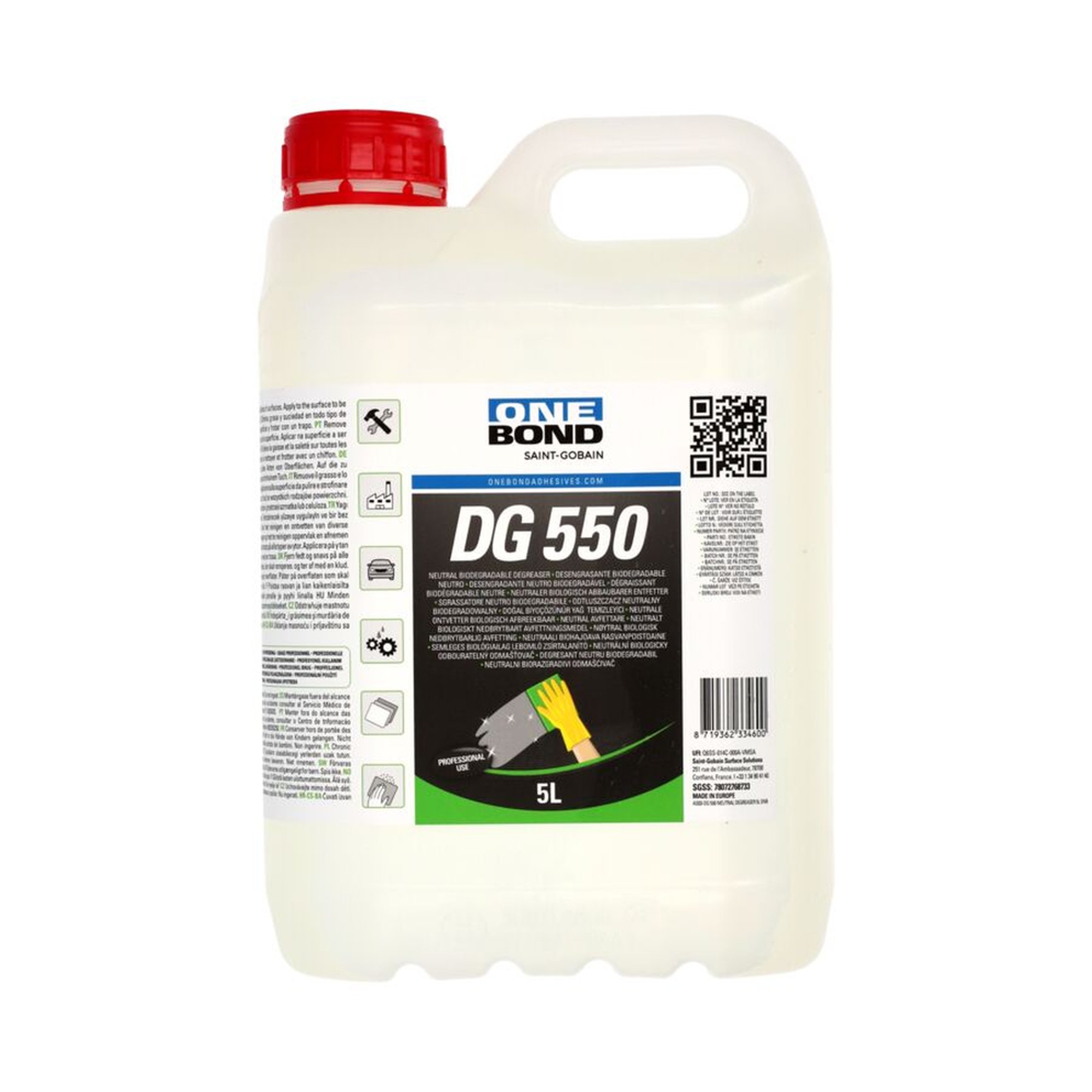 4 x Norton Degreaser - OneBond, leistungsstarker Reiniger für vielseitige Anwendungen