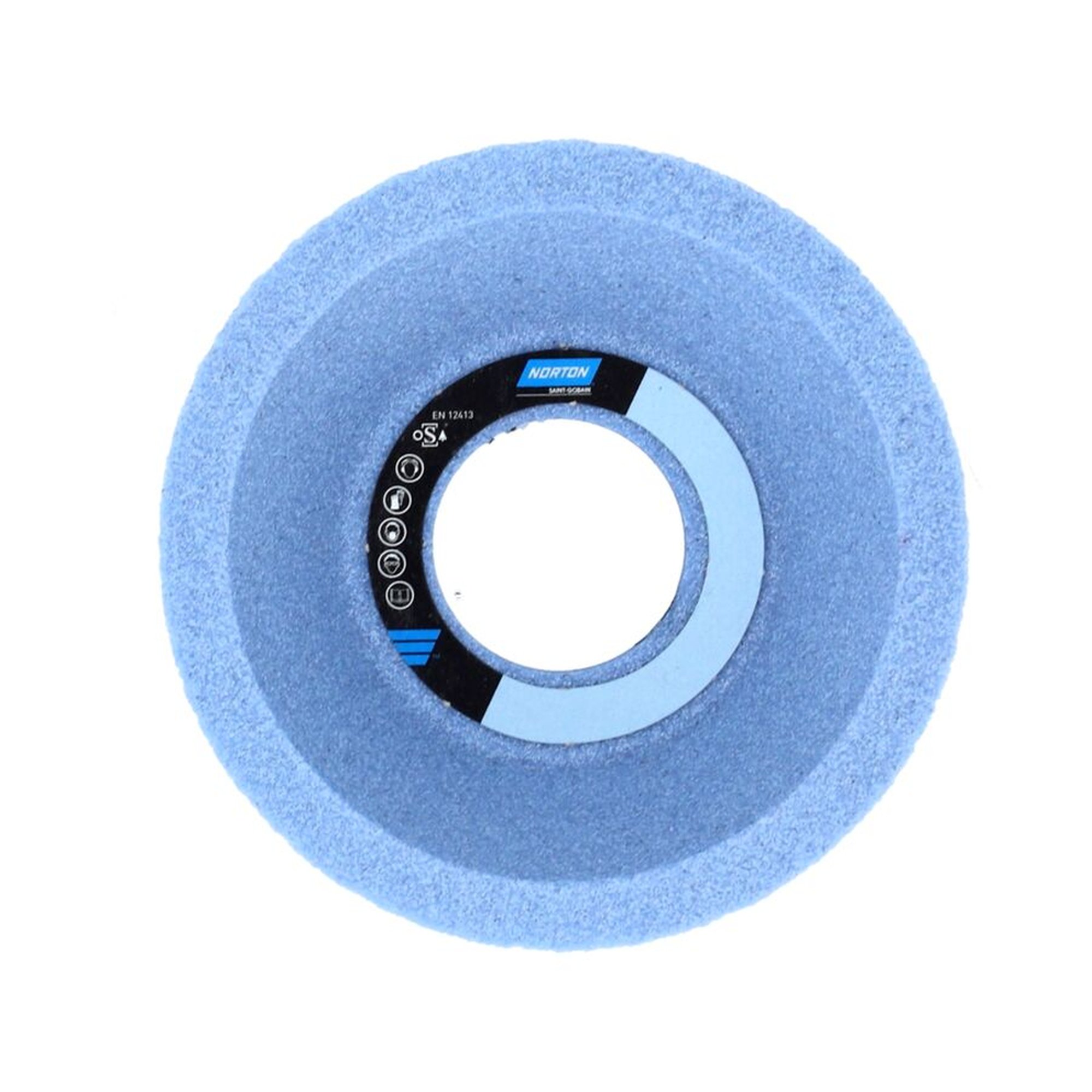 2 x Norton Töpfe & Teller 3SG zum Werkzeugschleifen 60 K VX, robust & langlebig