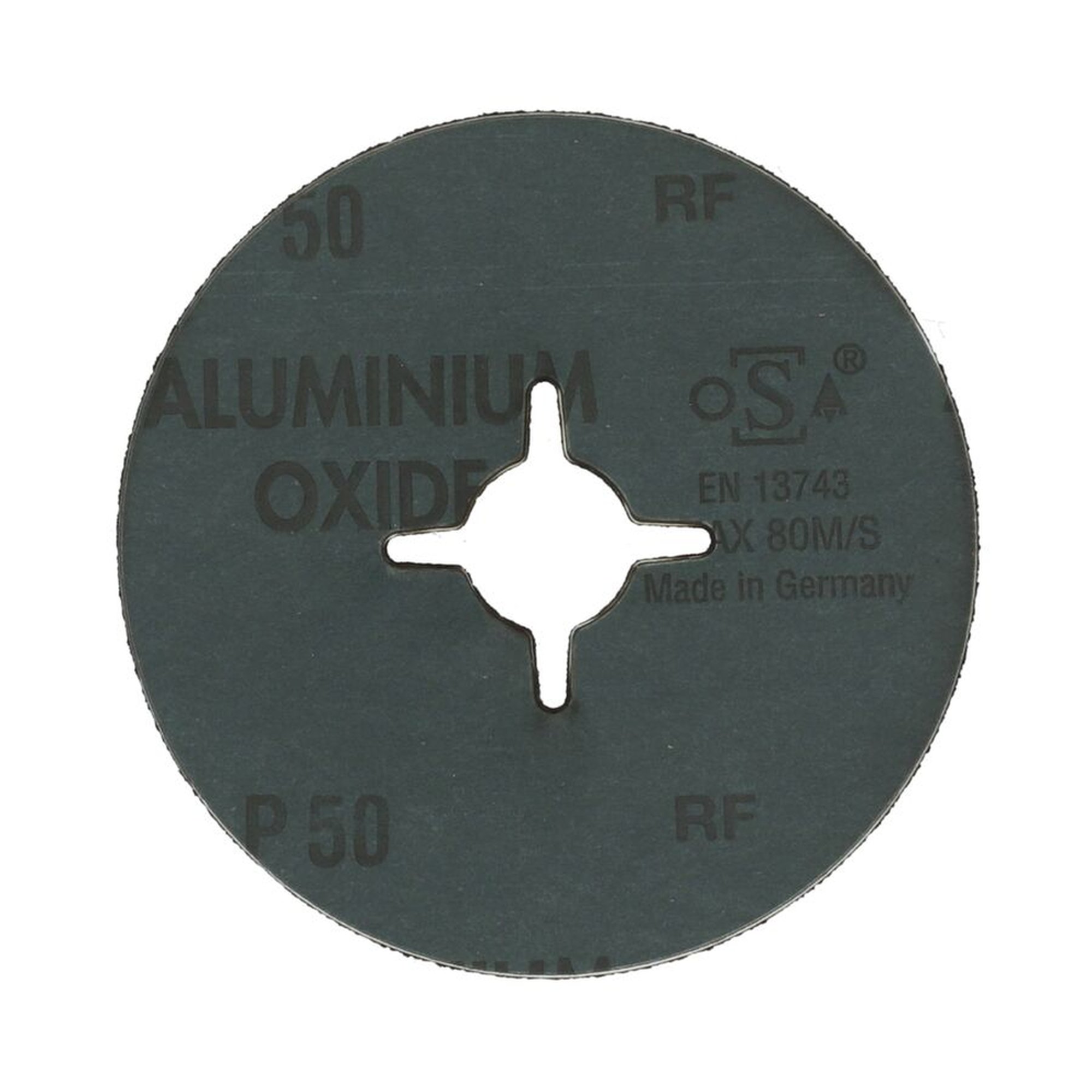 25 x Norton Fiberscheiben 115x22mm K50 Flexovit FX170 – Hochwertige Schleifscheiben