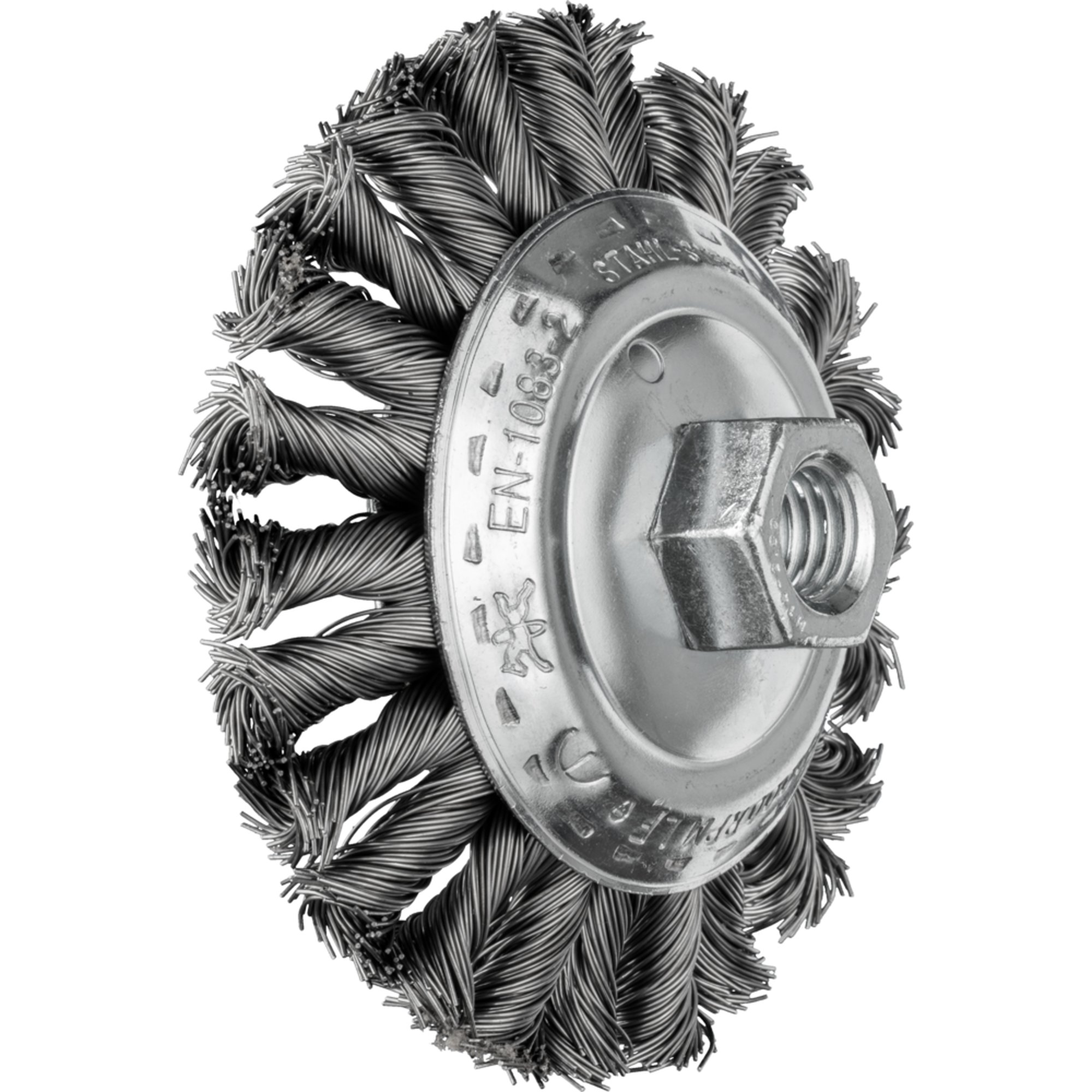 PFERD Kegelbürste mit Gewinde, gezopft POS KBG 10013/M14 CT ST 0,50