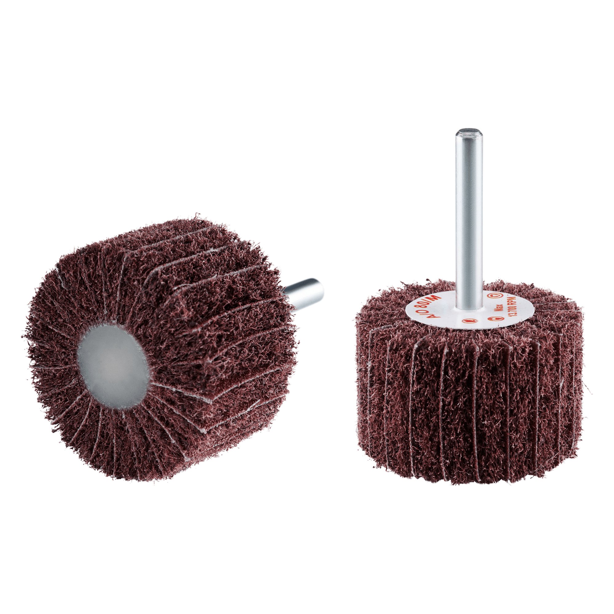 10 x RHODIUS VliesFächerschleifer Schleifmop VSK Ø 50 mm Körnung A80 medium