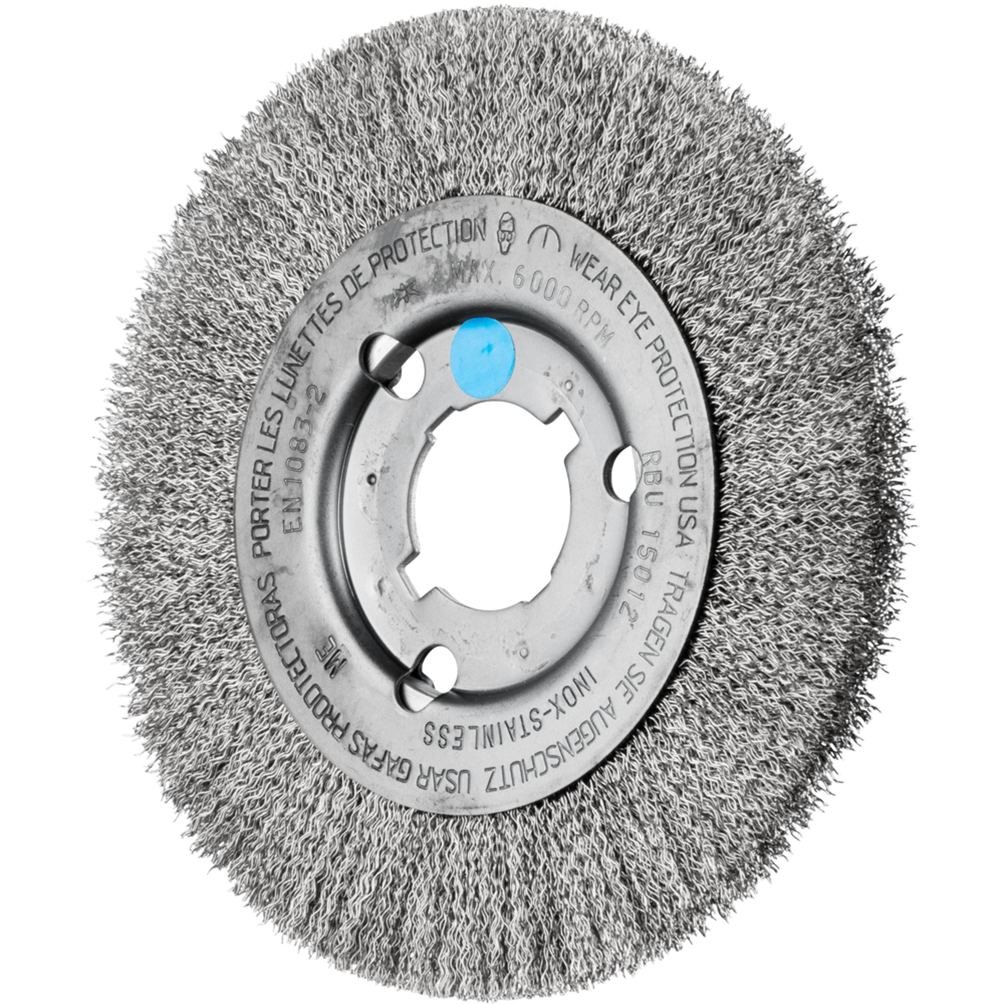 2 x PFERD Rundbürste, ungezopft RBU 15012/22,2 INOX 0,30