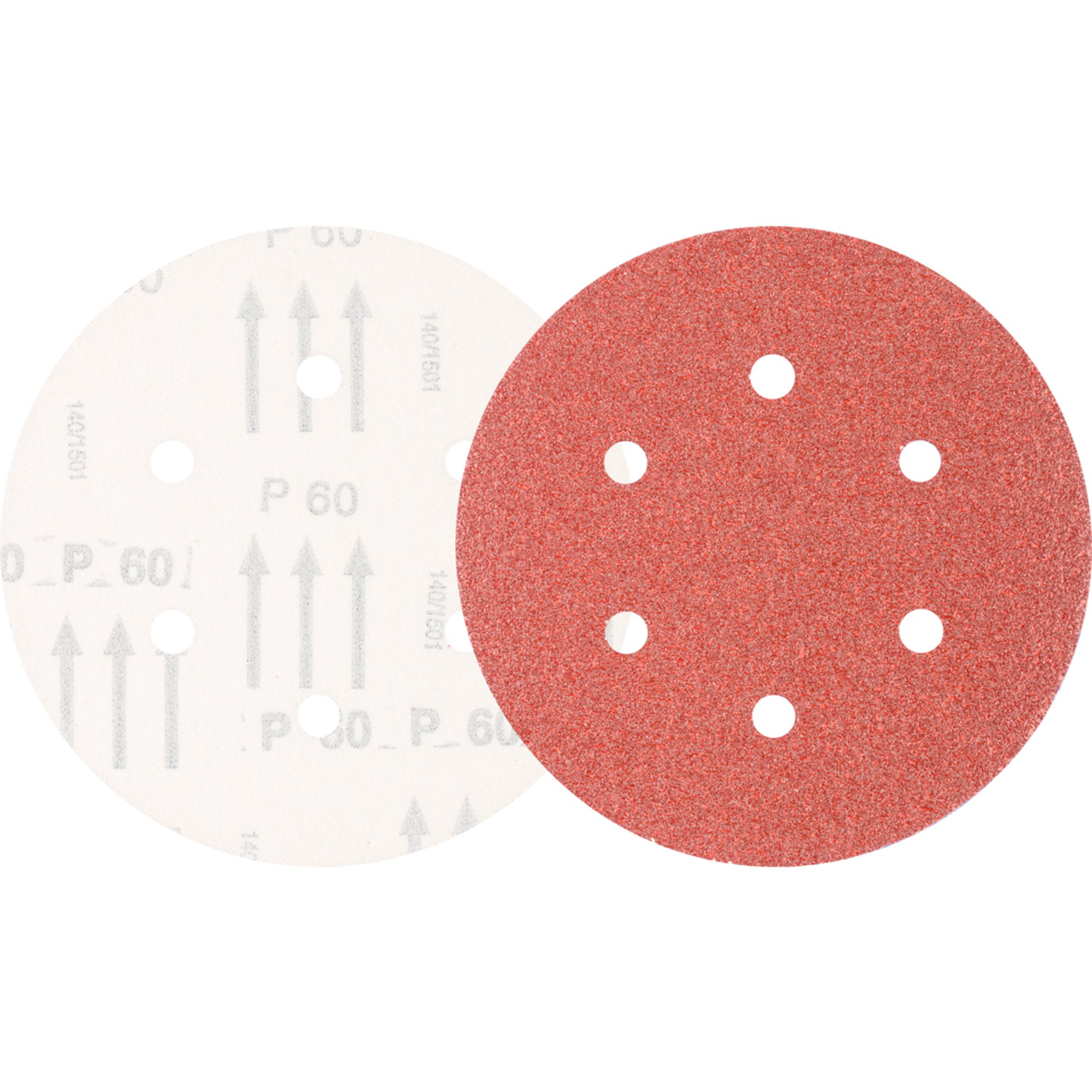 25 x Pferd Schleifscheibe Klettscheibe KSS 150 6 L A 60