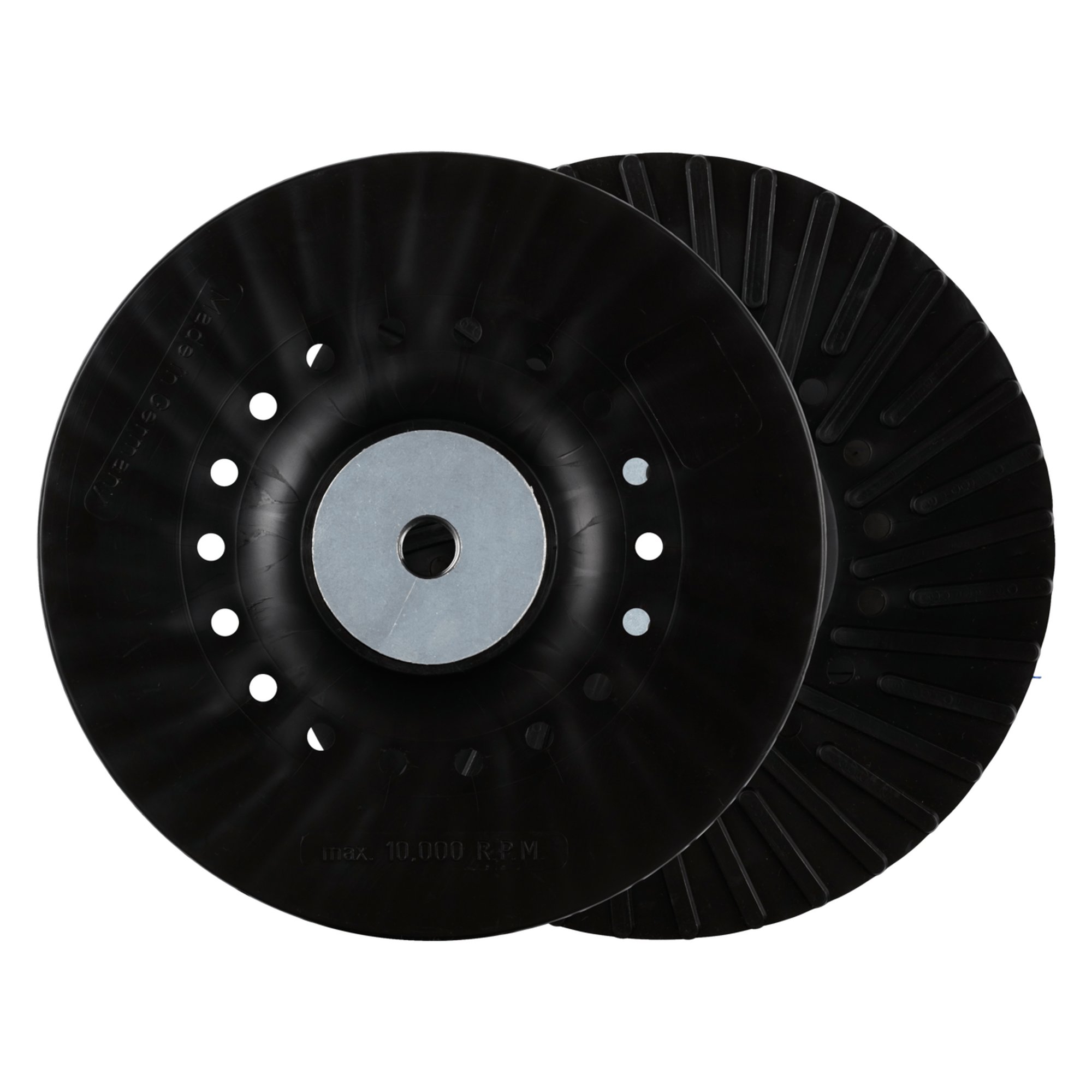 10 x RHODIUS Stützteller Schleifteller Fiberscheibe RH TURBO Ø 180 mm