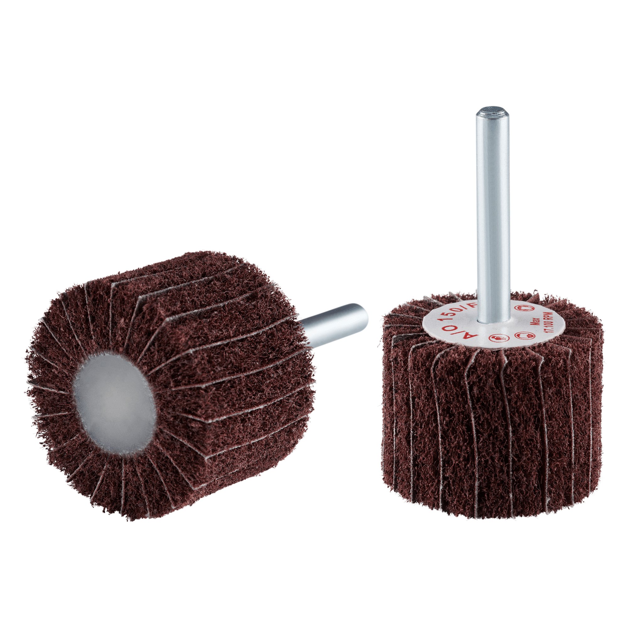 10 x RHODIUS VliesFächerschleifer Schleifmop VSK Ø 40 mm Körnung A150 fine