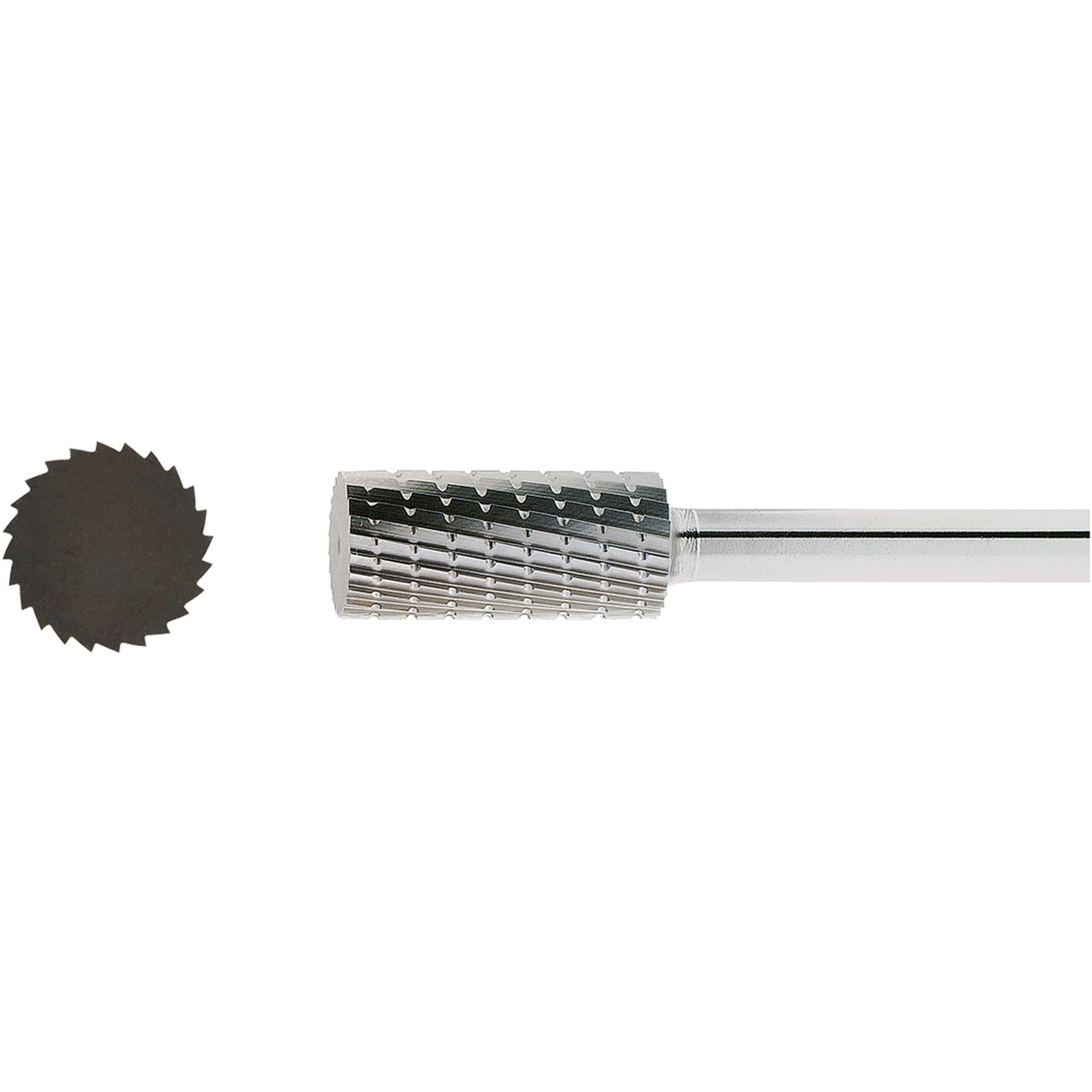 LUKAS HSS-Fräser MFA Zylinder Edelstahl/Stahl 10x13 mm Schaft 6 mm | Verz. 3