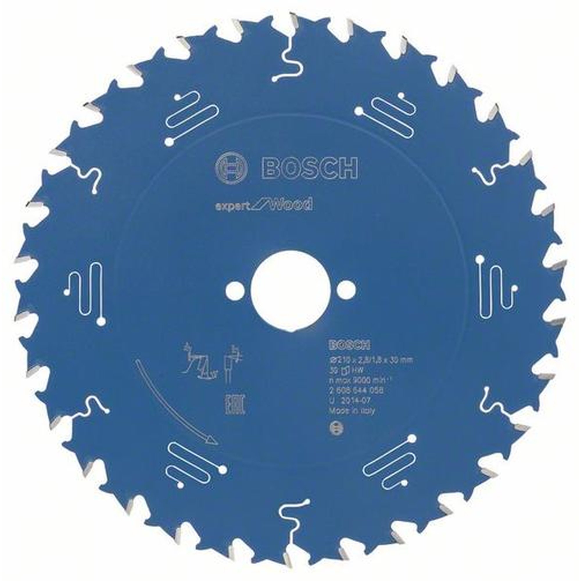 BOSCH Kreissägeblatt Expert für Holz, Ø 210 mm, 30 Zähne