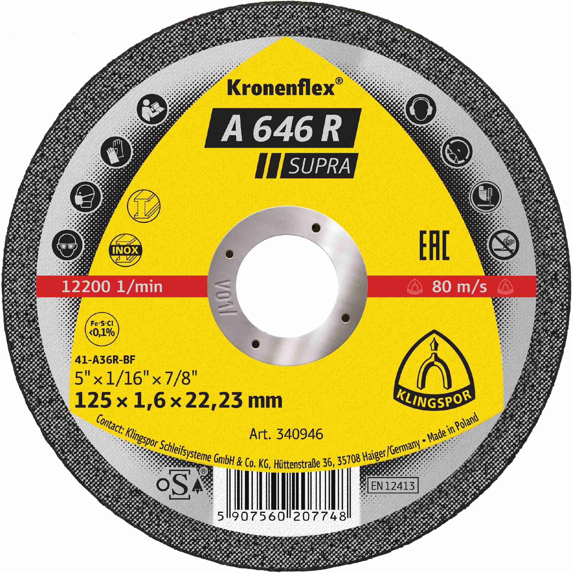 NORTON Trennscheibe X-Treme 230x1,9mm, T41 - NORTON NORTON Trennscheibe X-Treme 230x1,9mm, T41 - NORTON